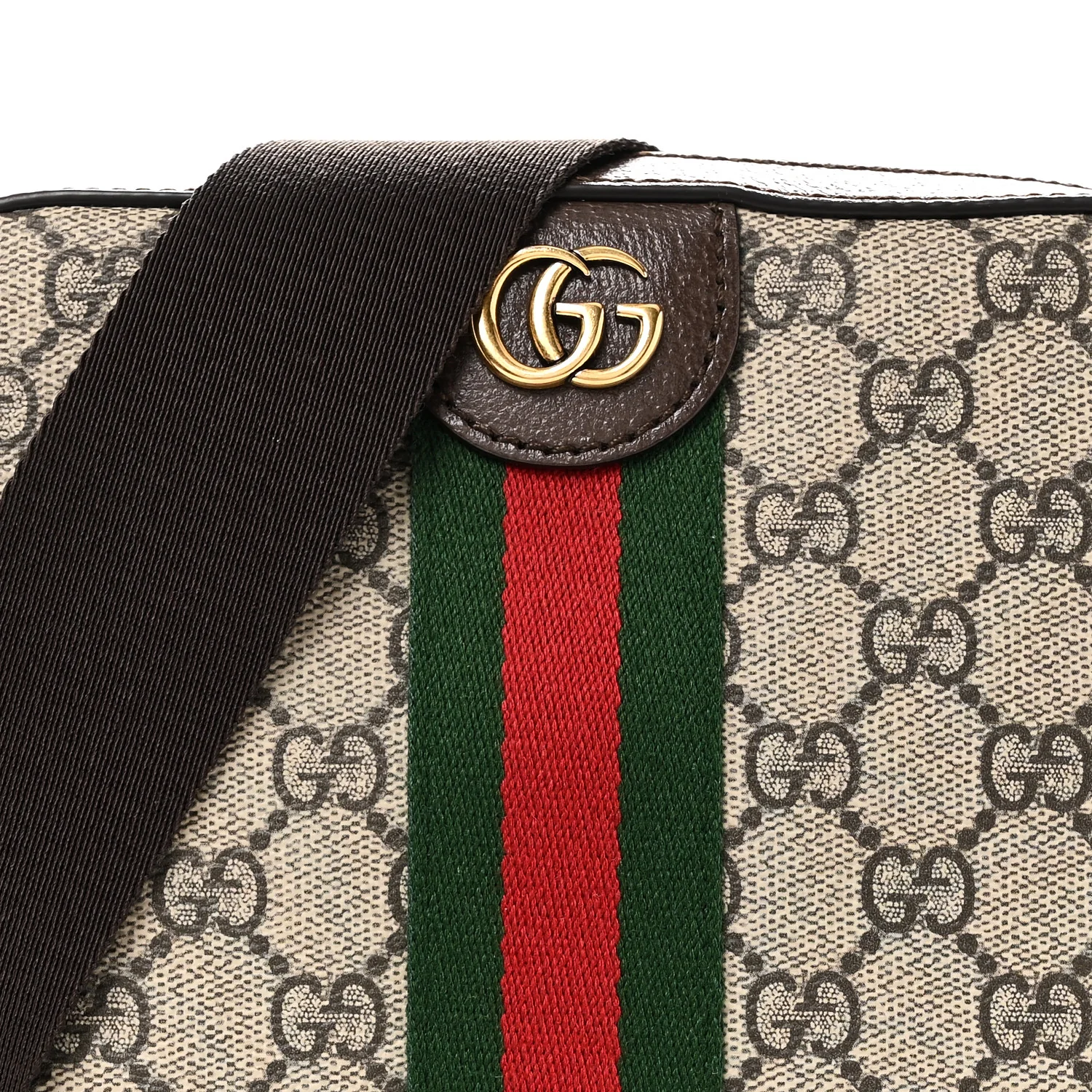 GG Supreme Monogram Web Small Ophidia Slingbag Beige Ebony New Acero - Image 7
