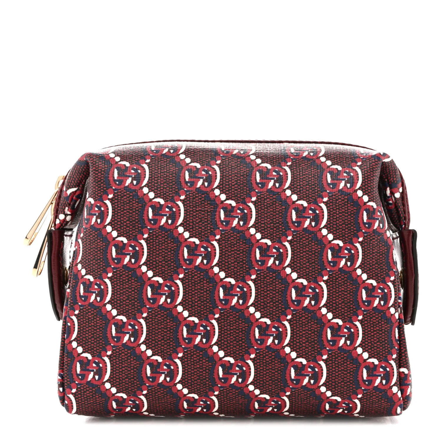 GG Supreme Shadow Toiletry Pouch Rosso Ancora Red