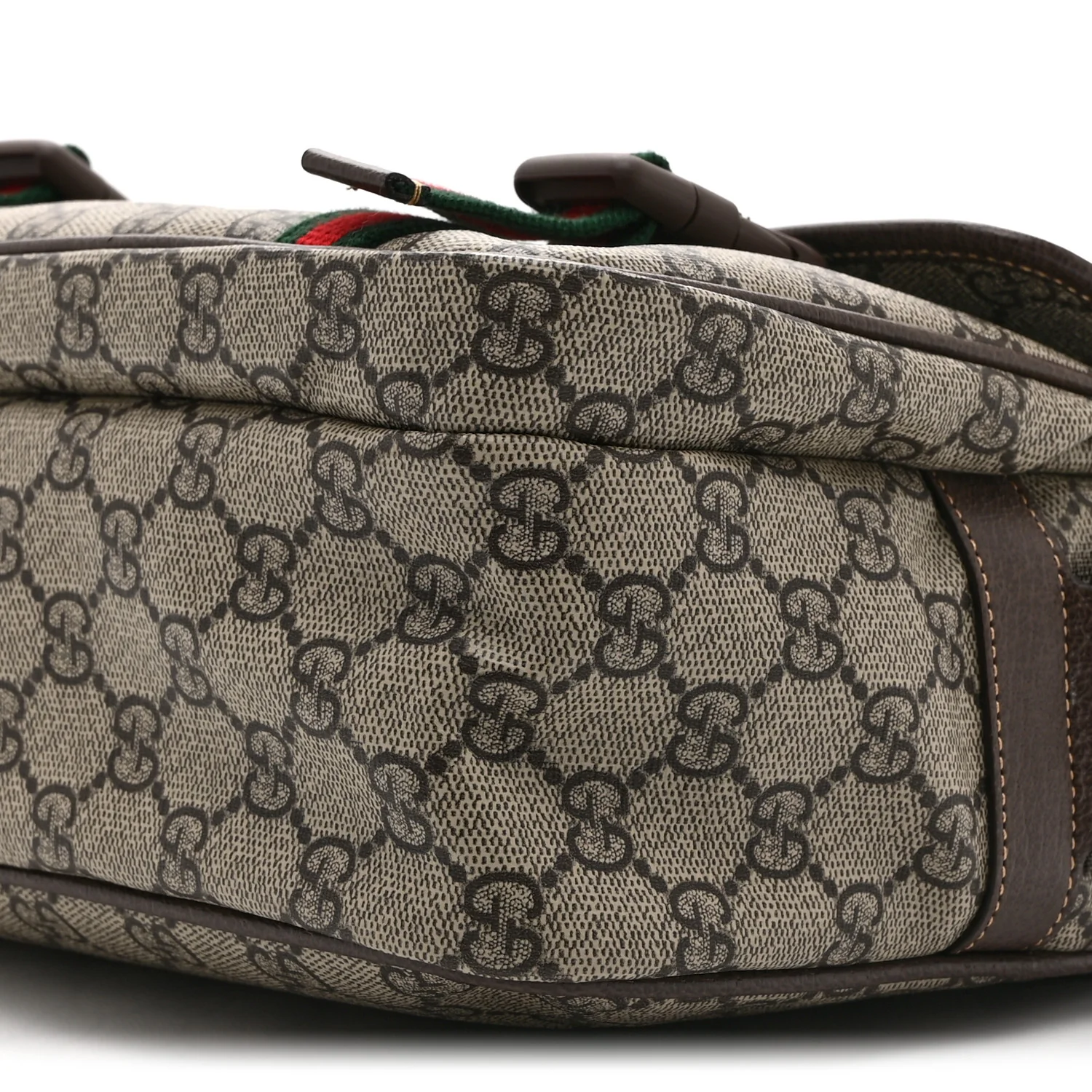 GG Supreme Small Messenger Bag Beige Ebony - Image 9