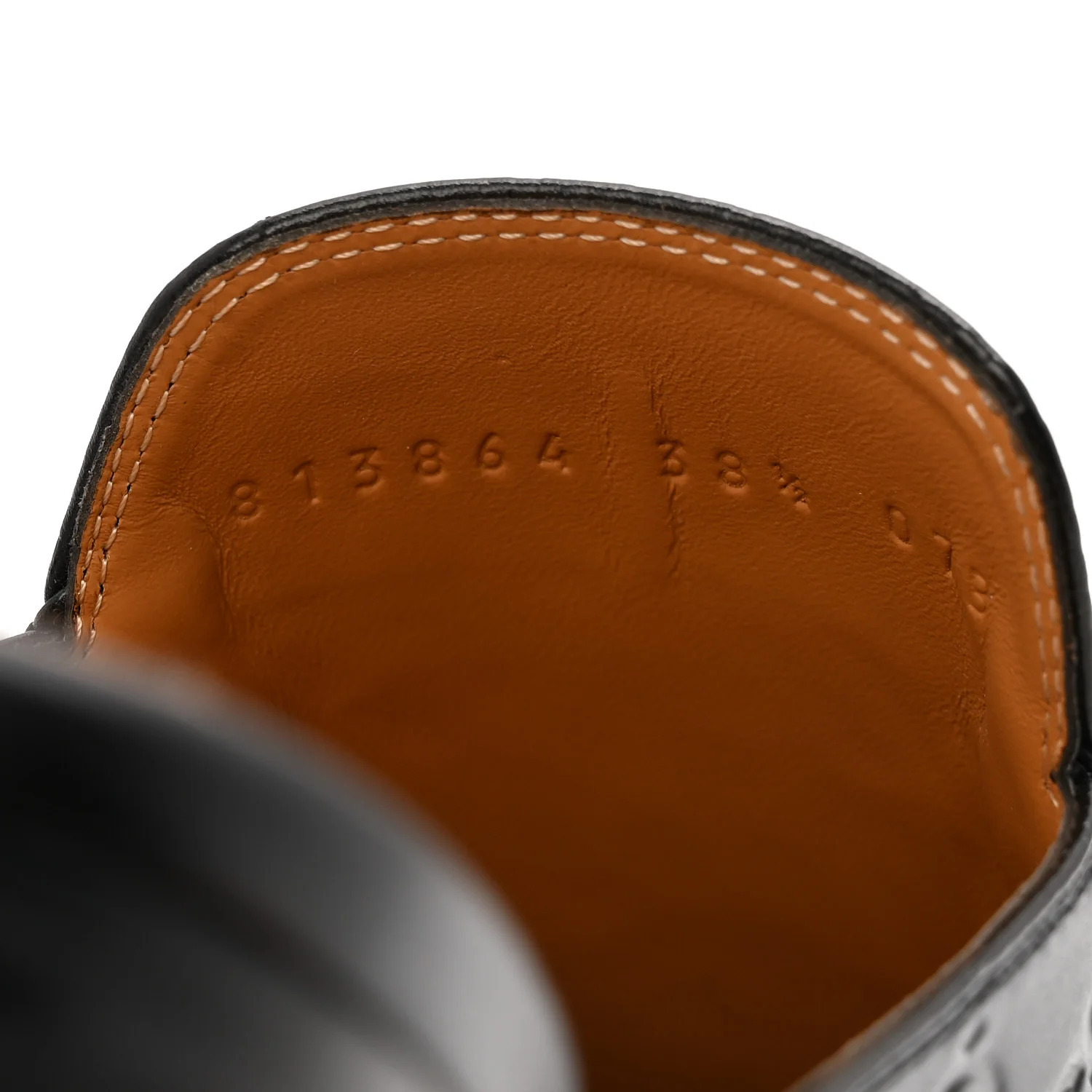 Glamour Calfskin Guccissima Womens Princetown Slippers 38.5 Black - Image 9