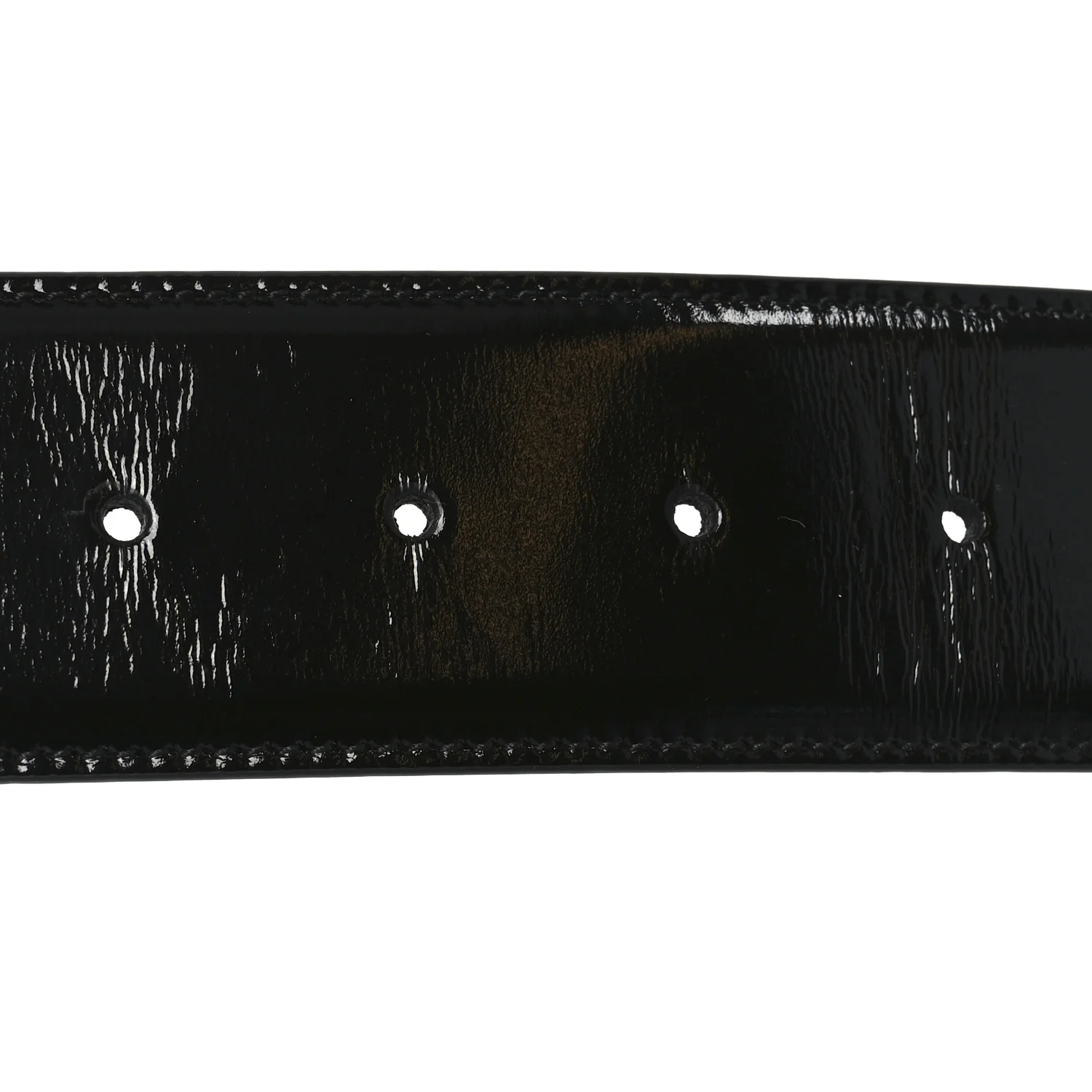Glass Calfskin Interlocking G Belt 95 38 Black - Image 3