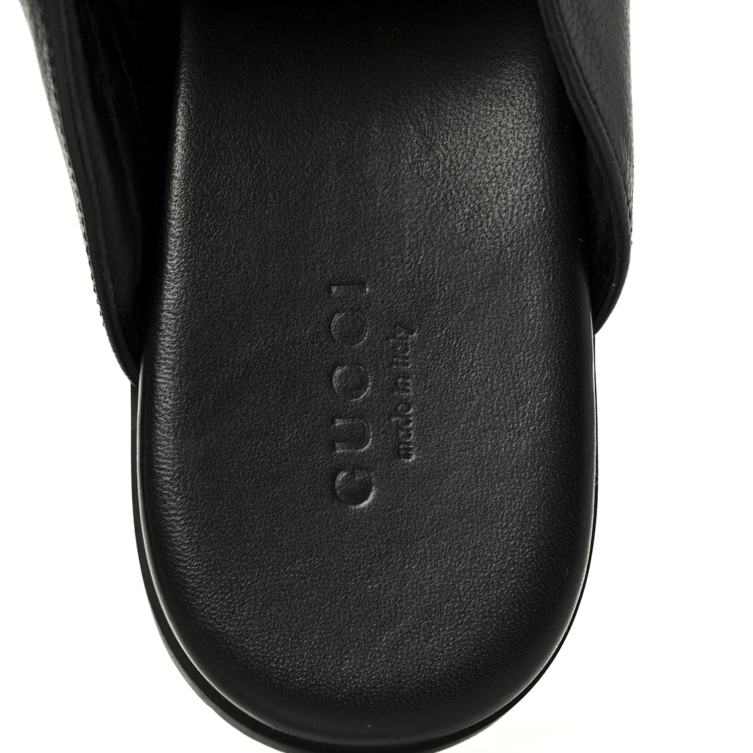 Goatskin Auroville Horsebit Mules 37.5 Black - Image 7