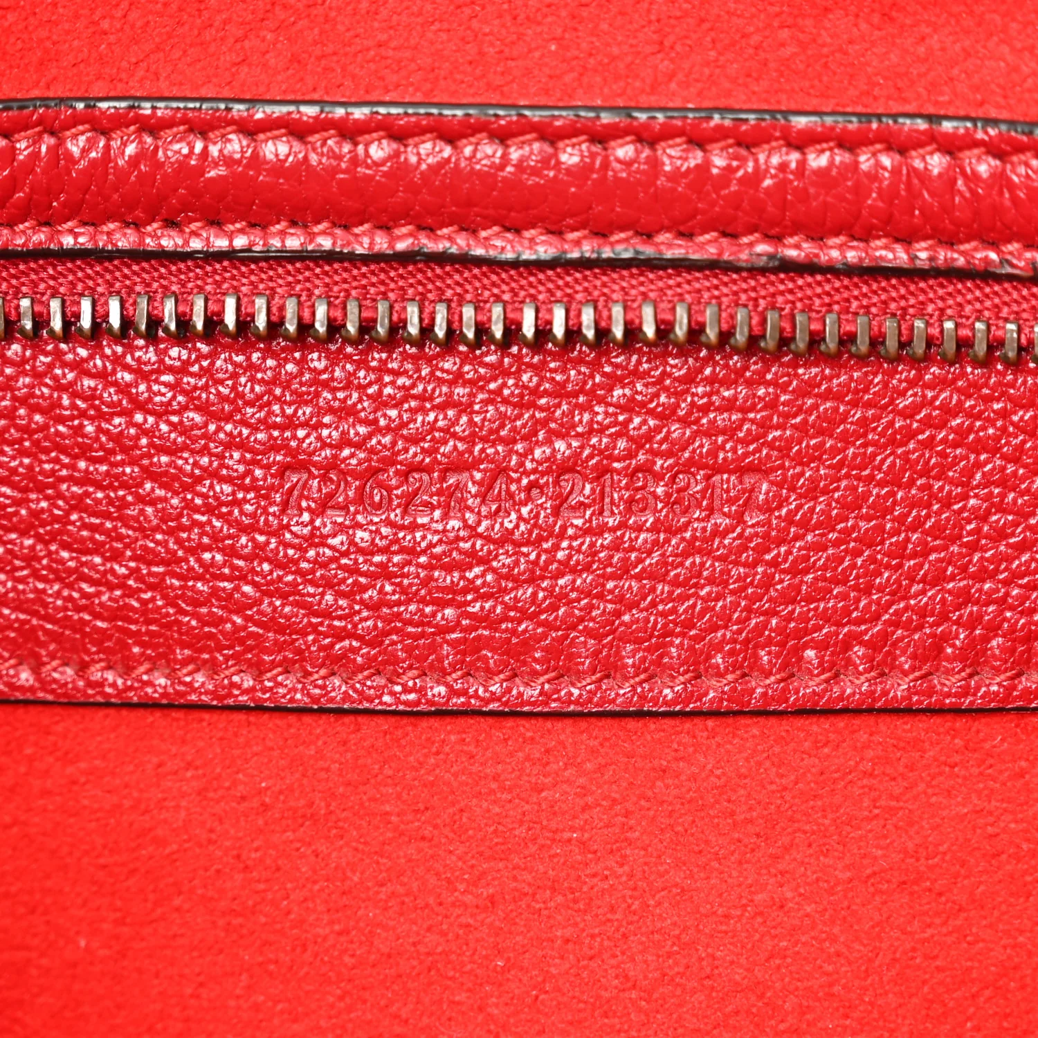 Goatskin Medium Aphrodite Shoulder Bag Hibiscus Red - Image 7