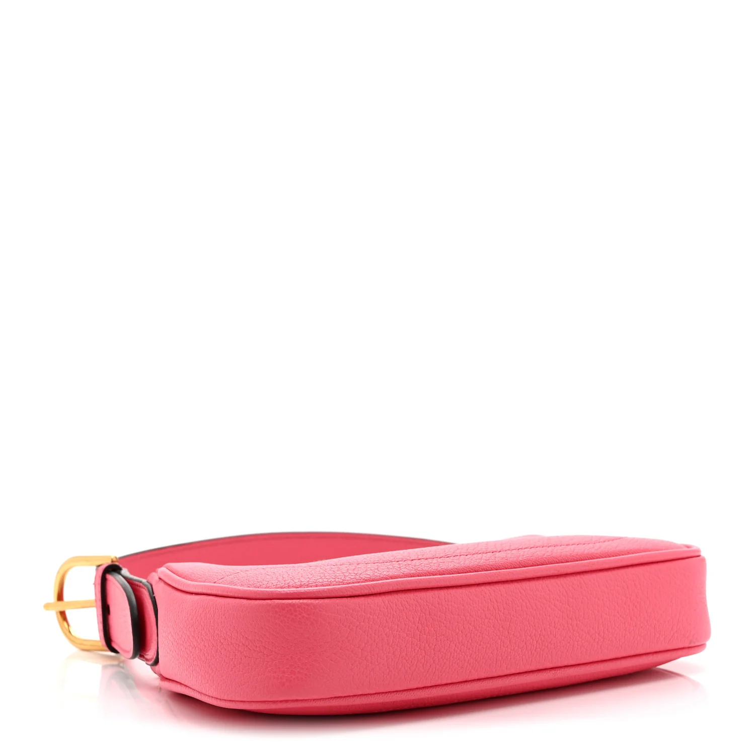 Goatskin Mini Aphrodite Shoulder Bag Rhodamine Pink - Image 4