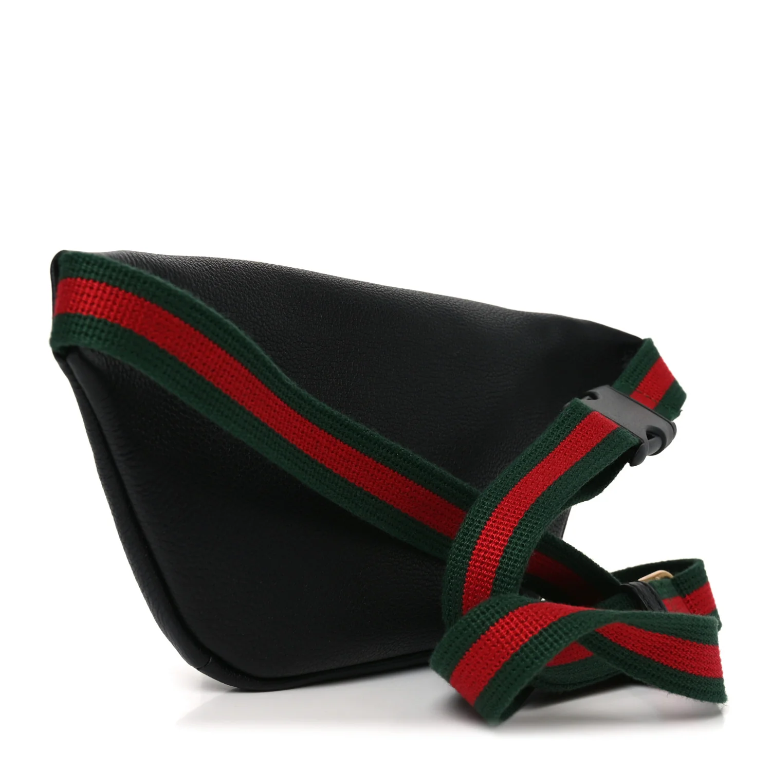 Grained Calfskin Logo Belt Bag Black - Image 3