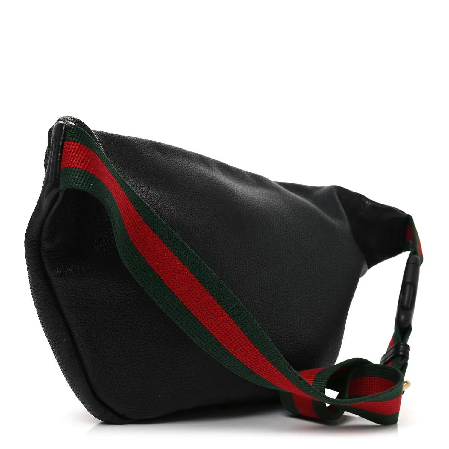 Grained Calfskin Small Logo Belt Bag Black - Image 2