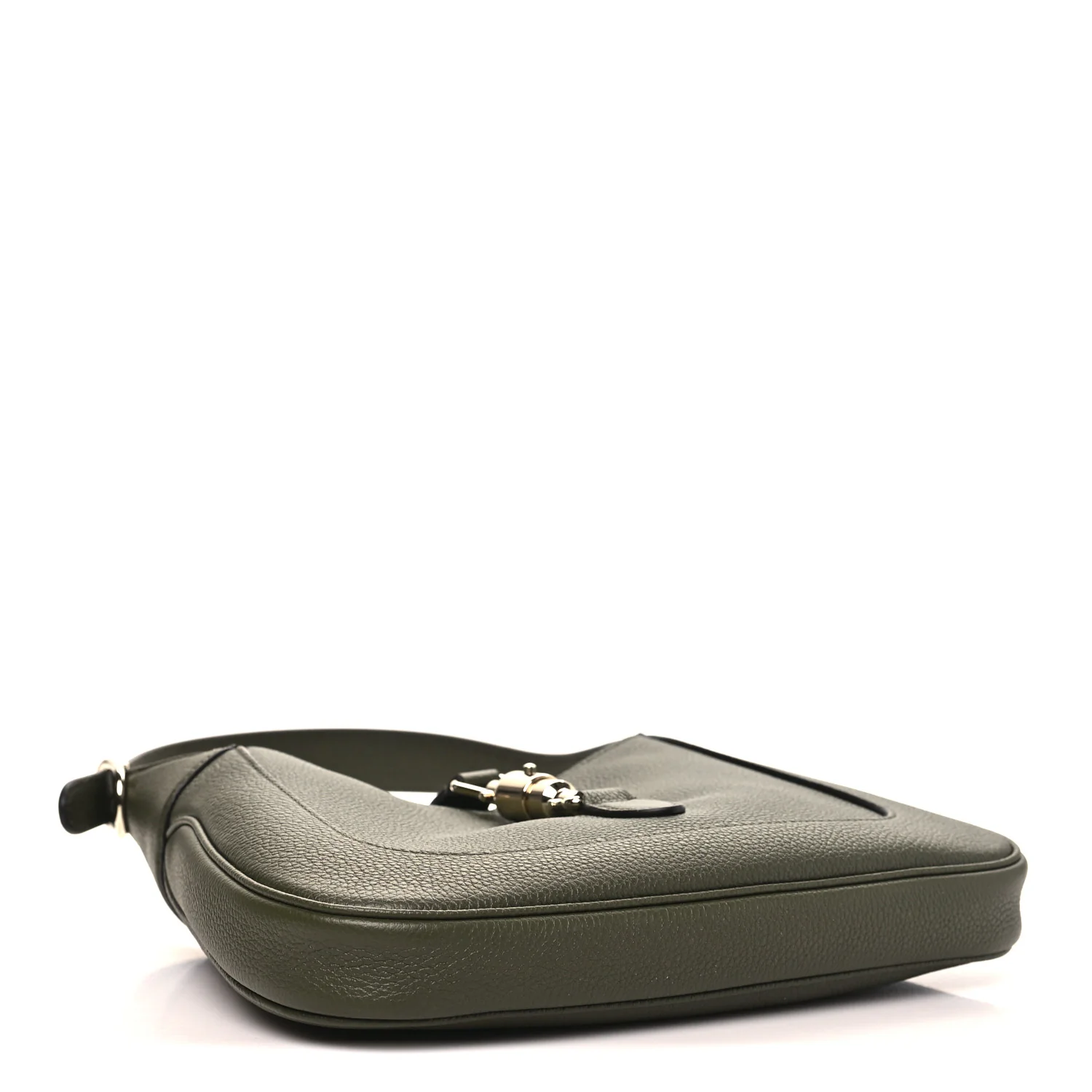 Grand Prix Calfskin Medium Jackie 1961 Hobo Dark Green - Image 4