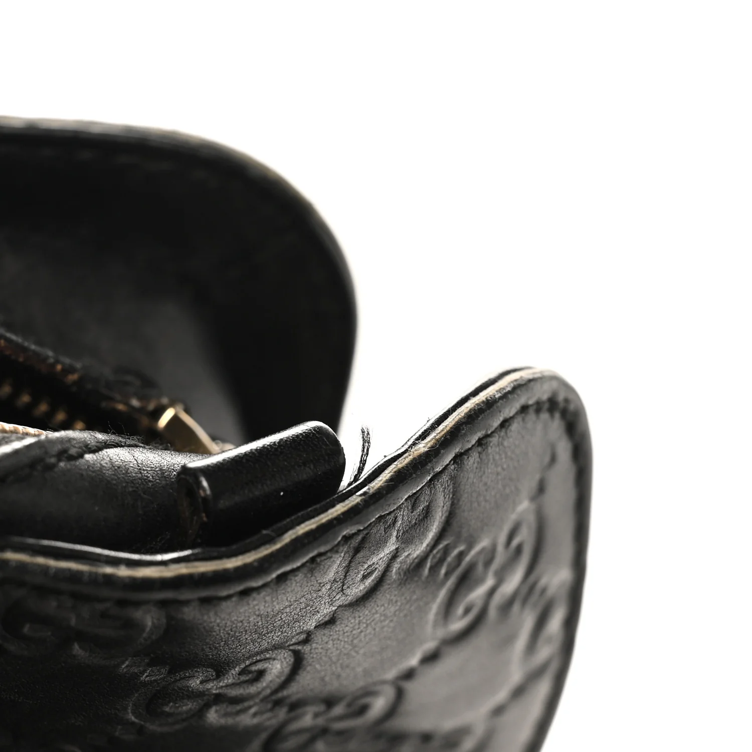 Guccissima Bamboo Messenger Bag Black - Image 13