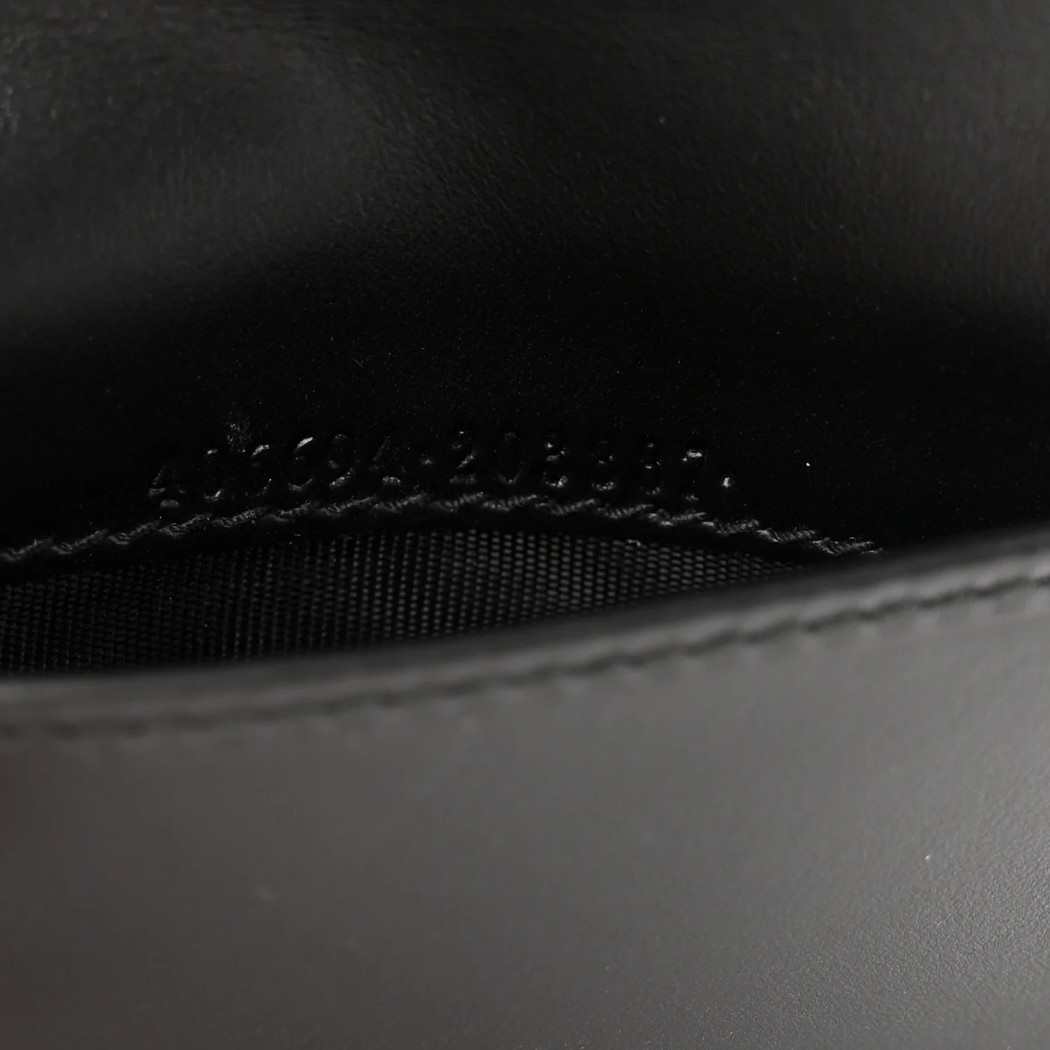 Guccissima Card Case Wallet Black - Image 7
