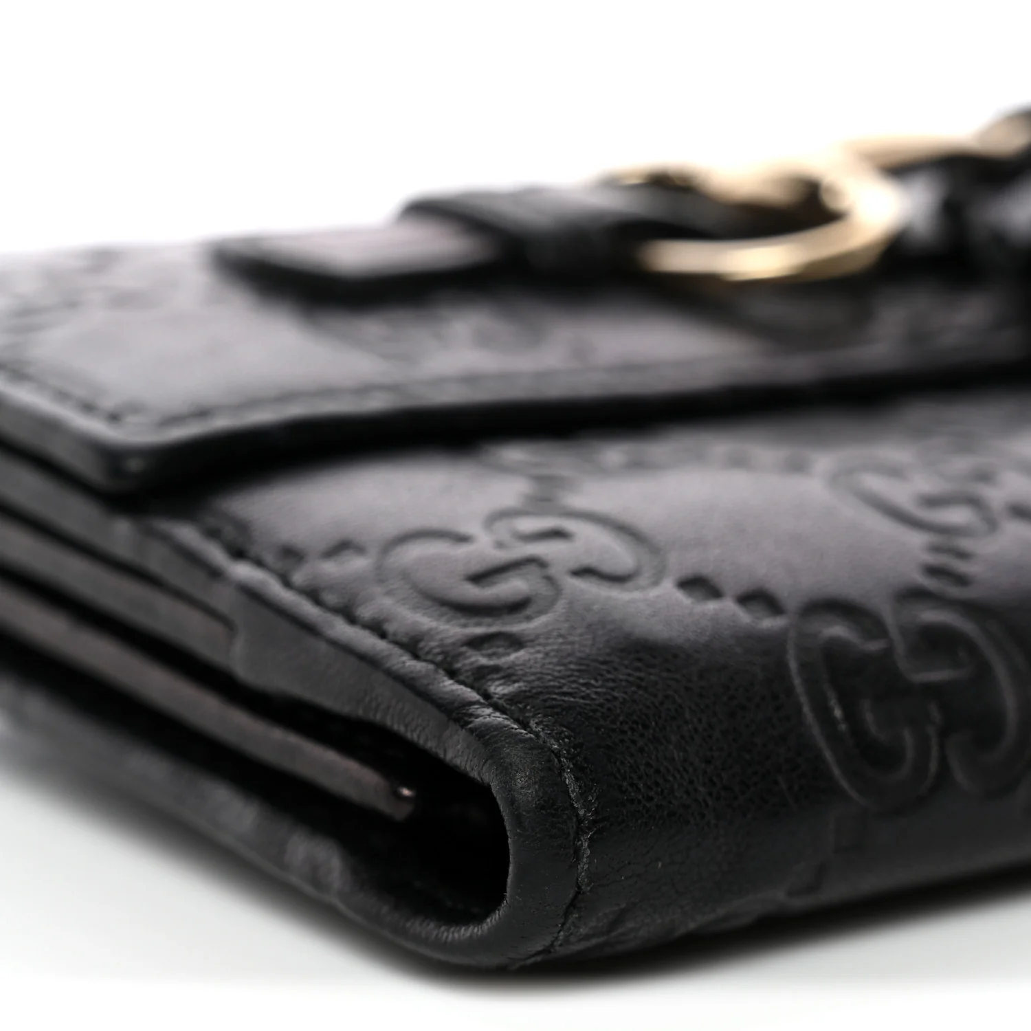 Guccissima Emily Continental Wallet Black - Image 10