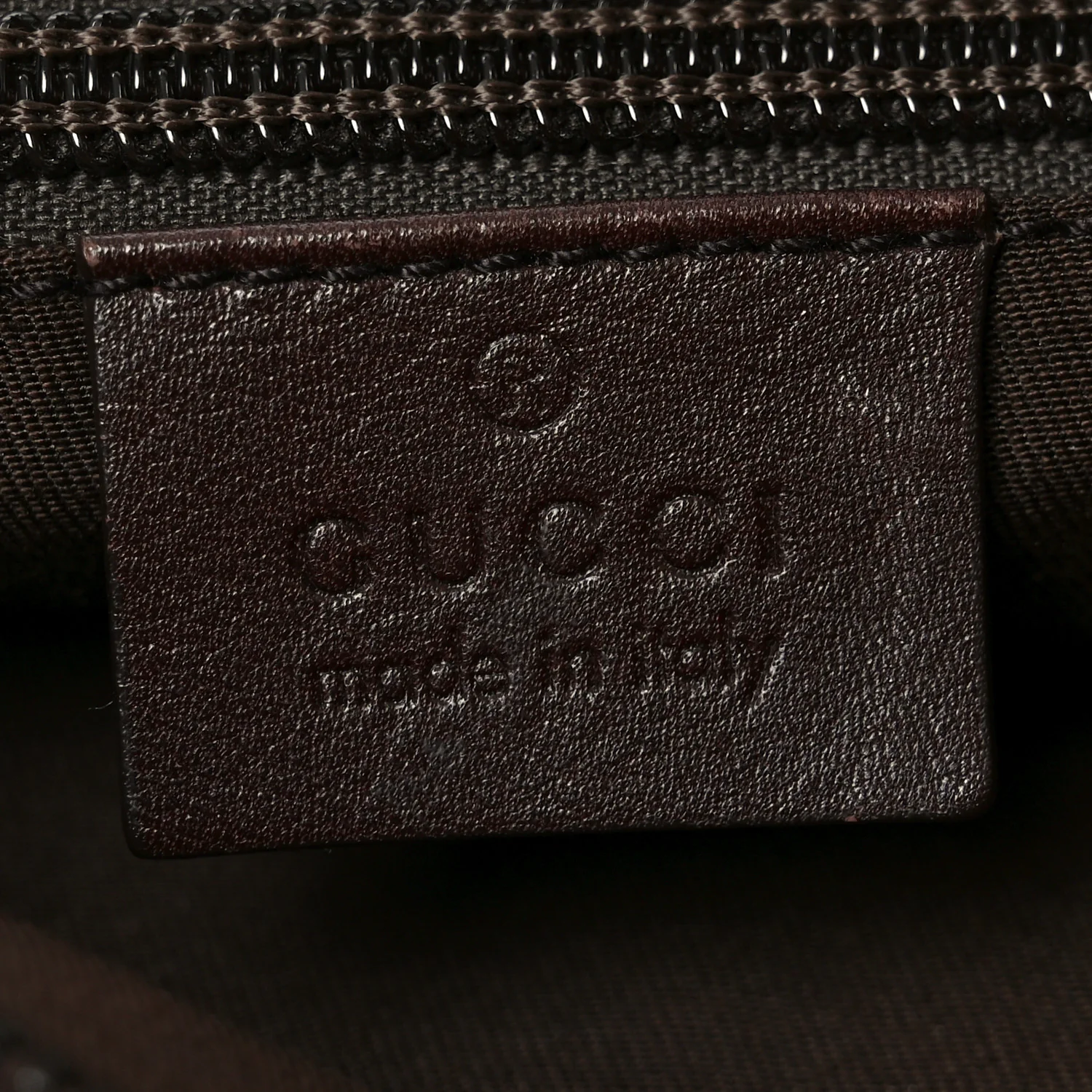 Guccissima Flat Messenger Bag Brown Dark Brown - Image 6