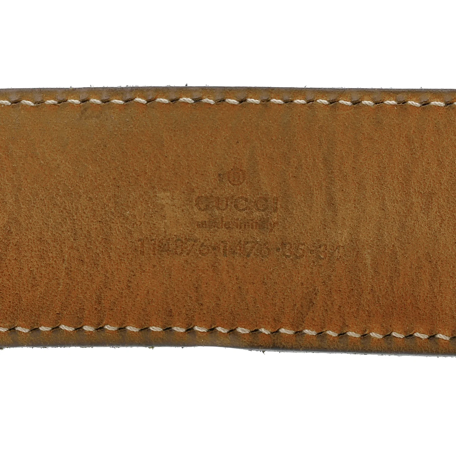 Guccissima Interlocking G 40mm Belt 85 34 Black - Image 3