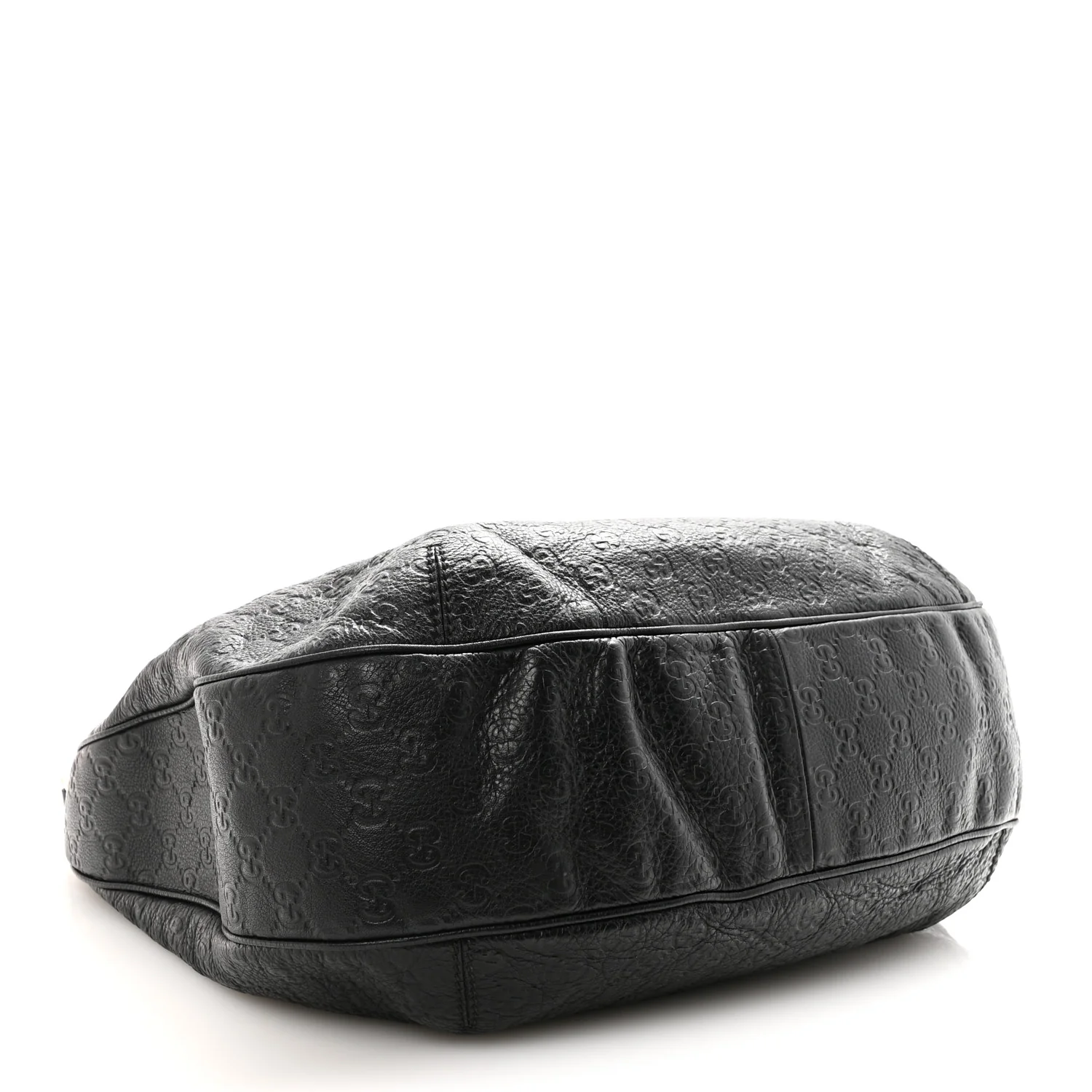 Guccissima Large New Ladies Web Hobo Black - Image 4