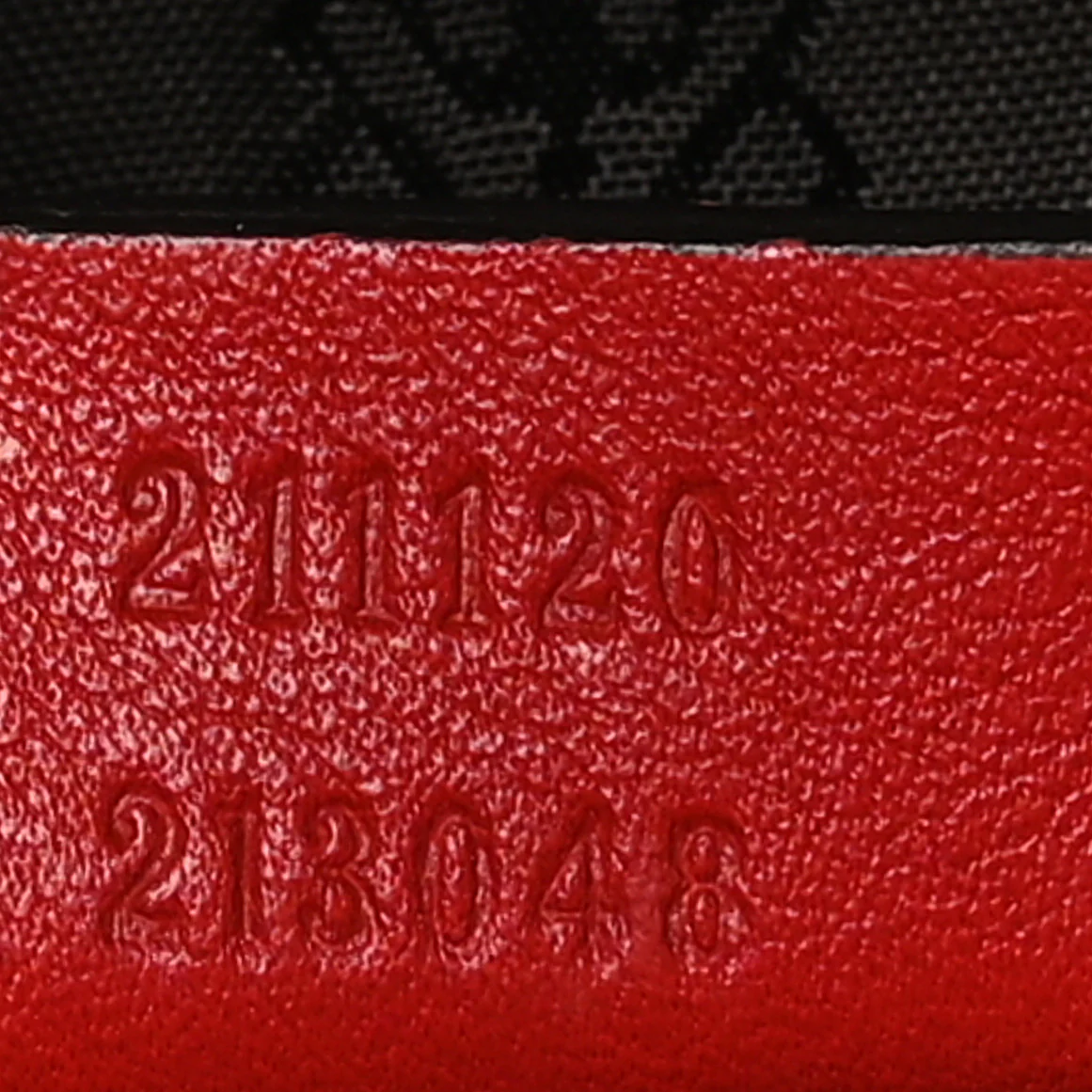 Guccissima Large Zippered Shopping Tote Red - Image 7