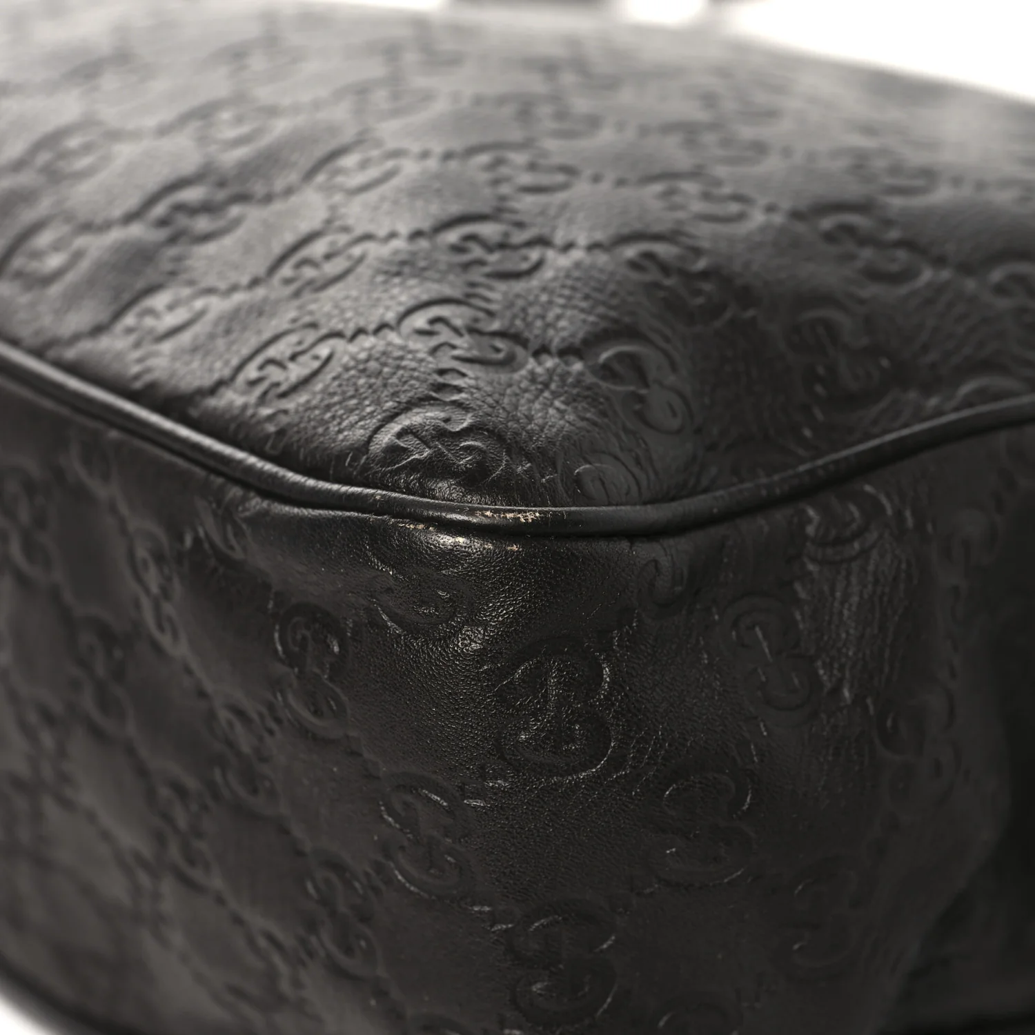Guccissima Medium Flap Messenger Bag Chocolate - Image 12