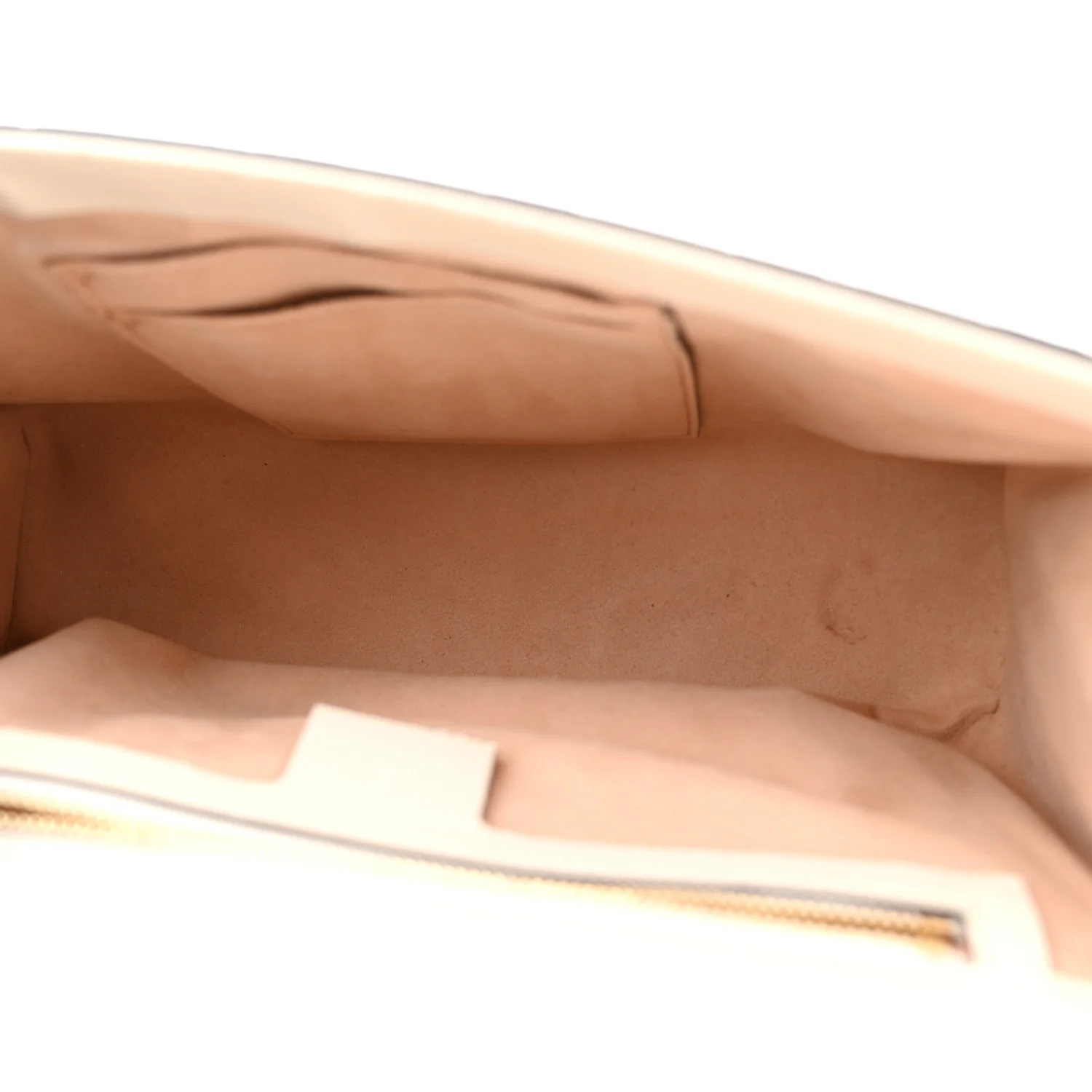 Guccissima Medium Padlock Shoulder Bag Mystic White - Image 5