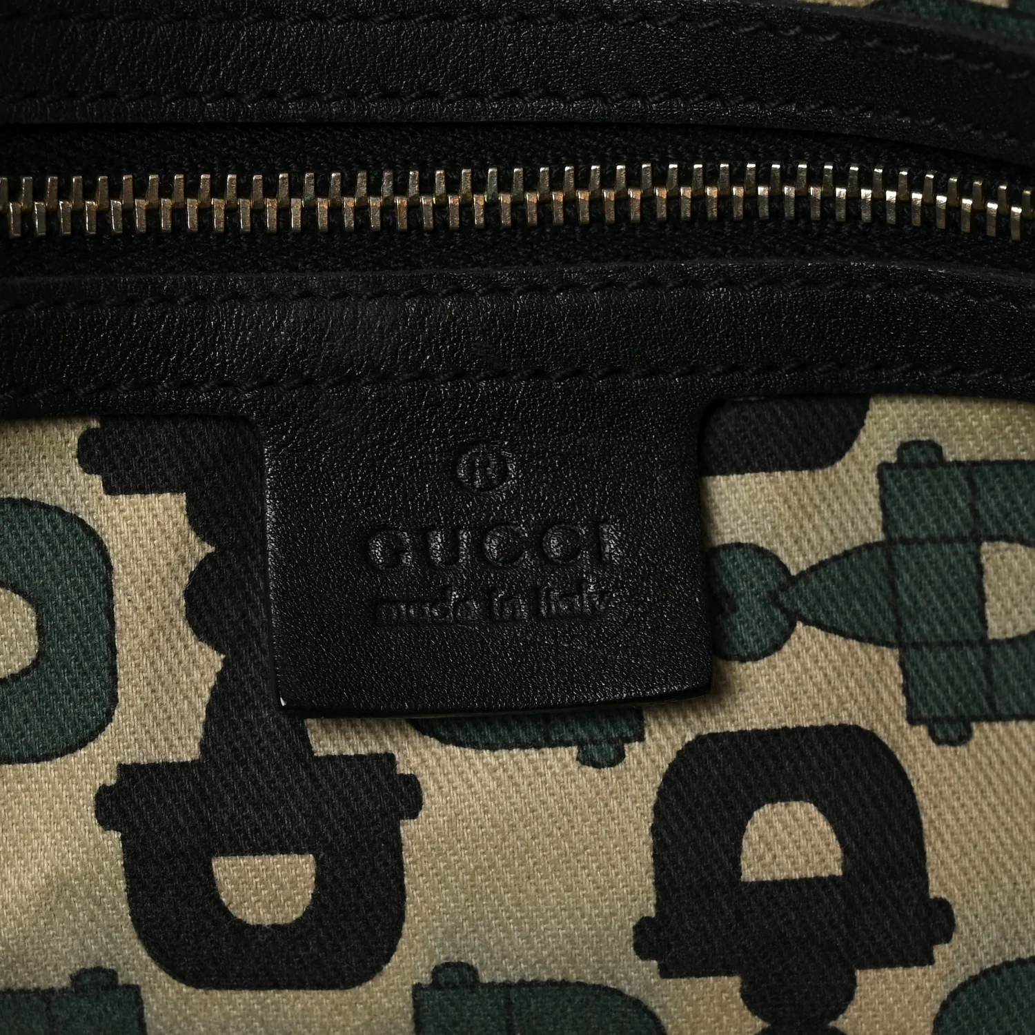 Guccissima Medium Pelham Shoulder Bag Black - Image 6