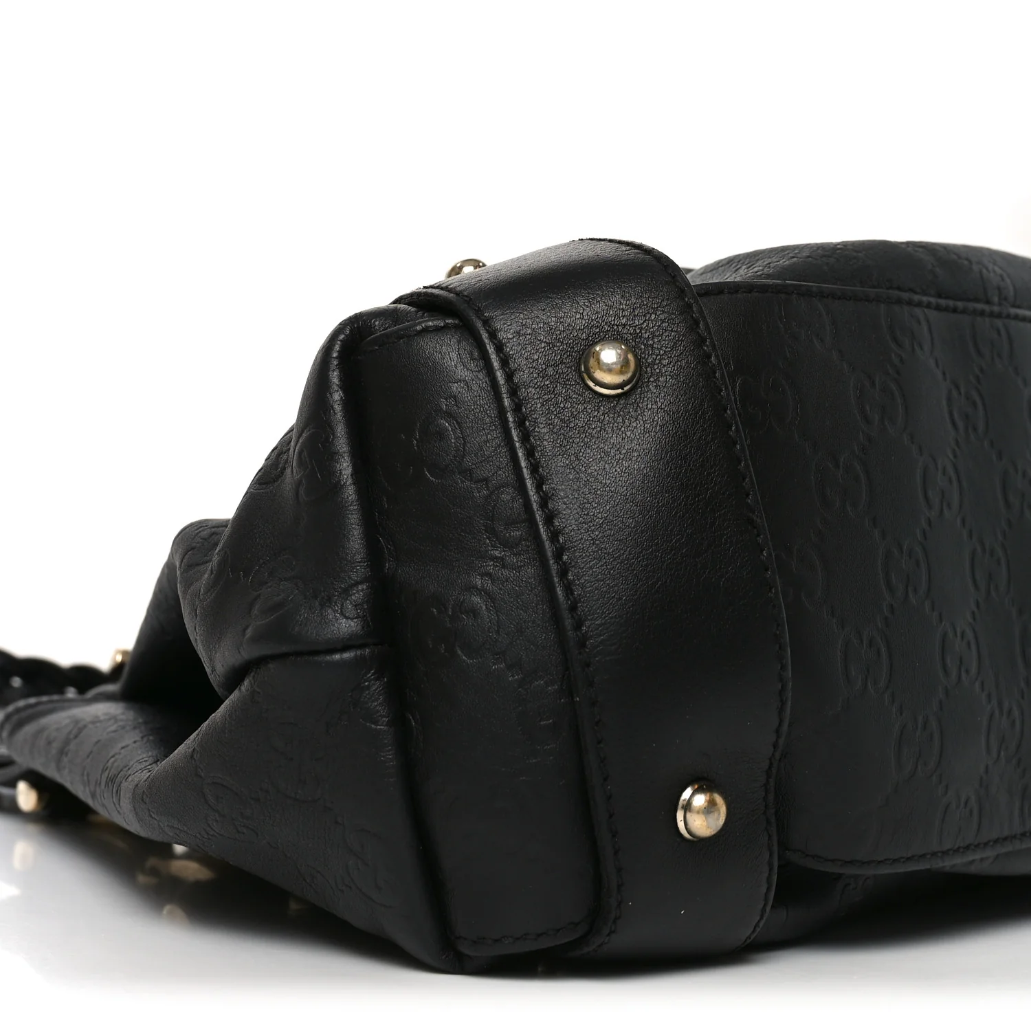 Guccissima Medium Pelham Shoulder Bag Black - Image 9
