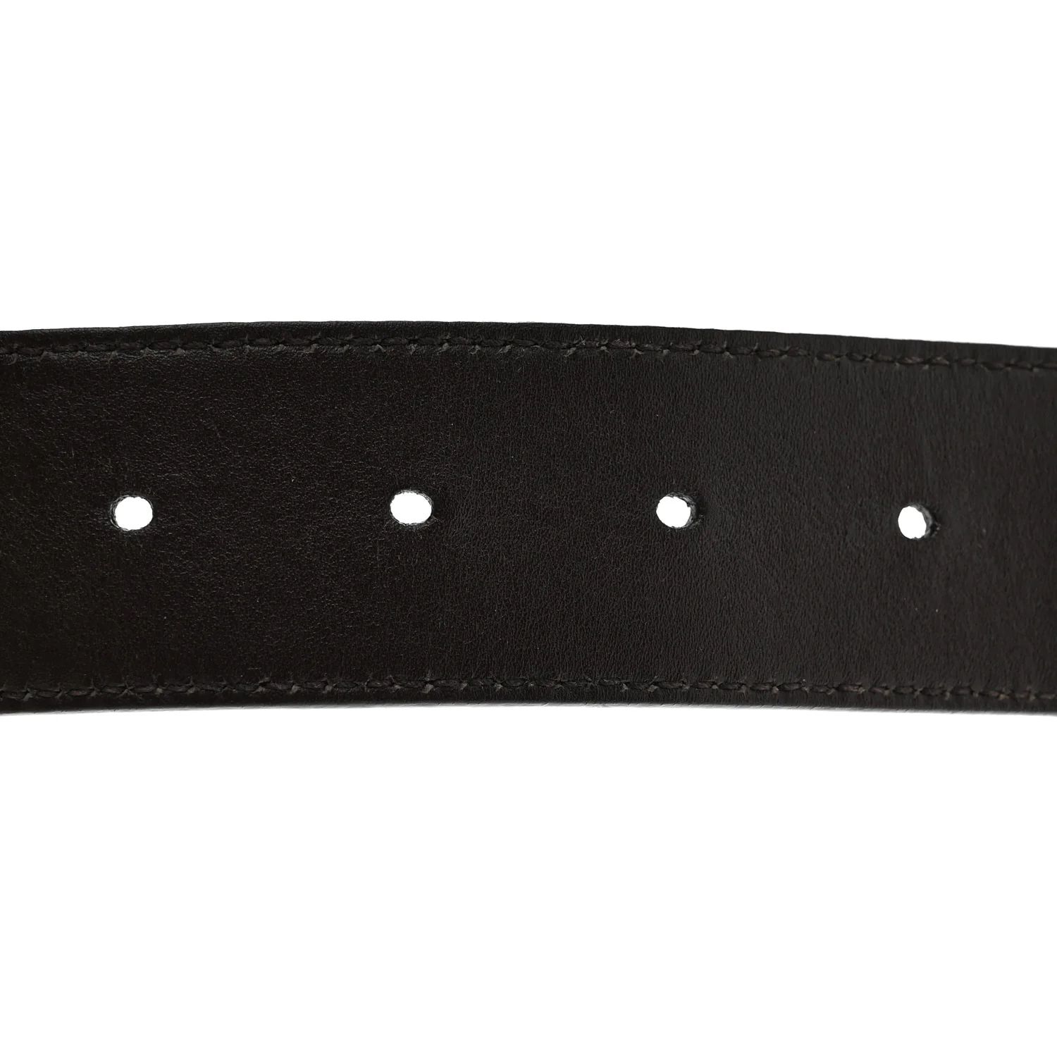 Guccissima Signature Interlocking G 37mm Belt 85 34 Black - Image 5