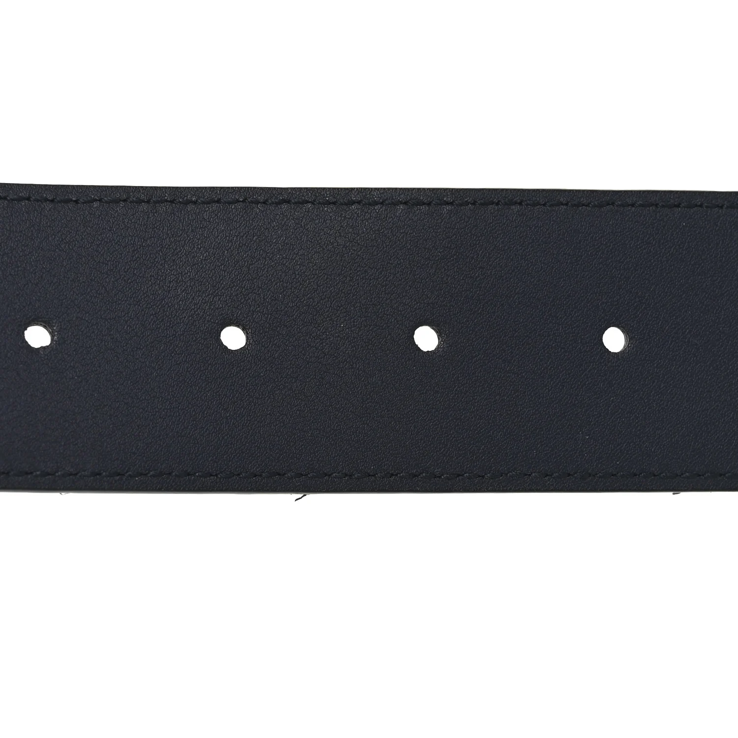Guccissima Signature Interlocking G 40mm Belt 80 32 Black - Image 4