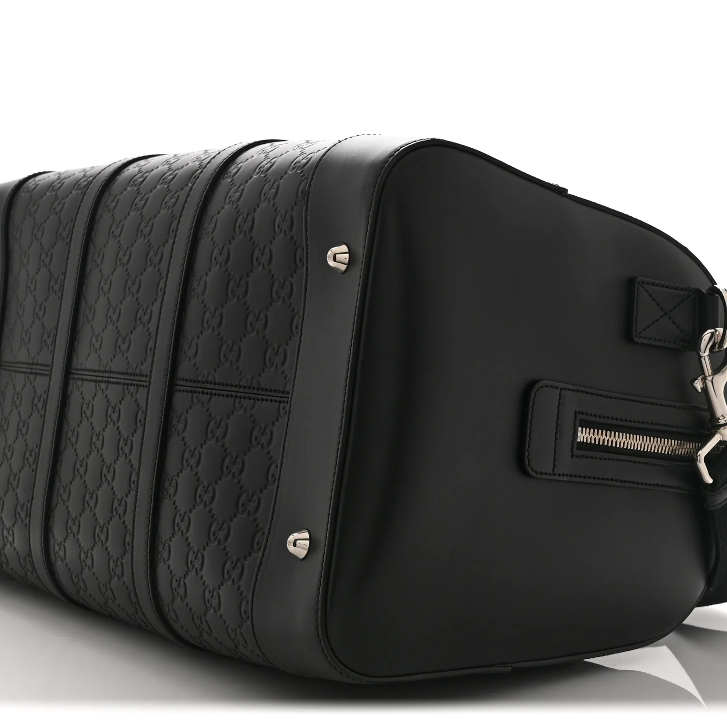 Guccissima Signature Medium Duffle Black - Image 10