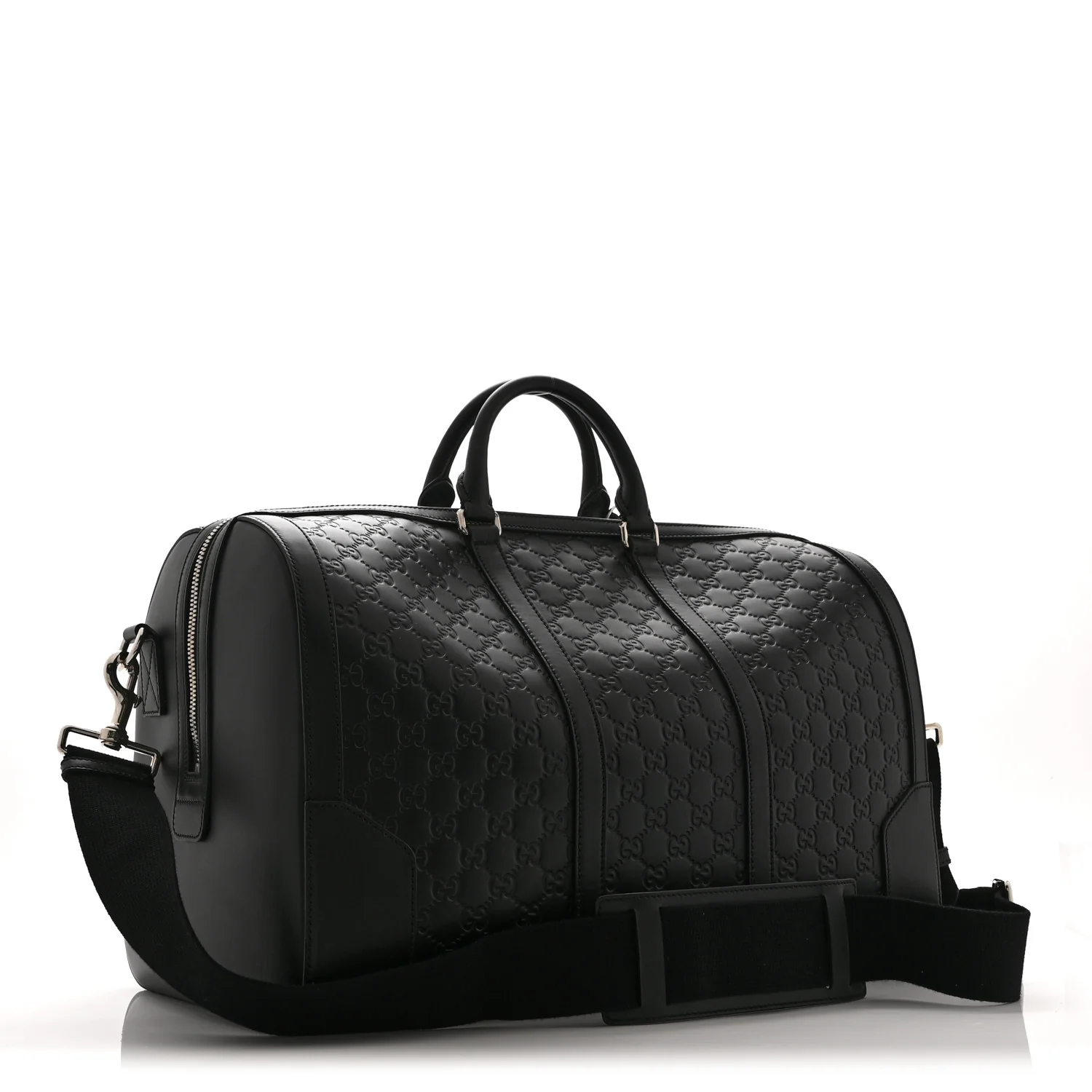 Guccissima Signature Medium Duffle Black - Image 2