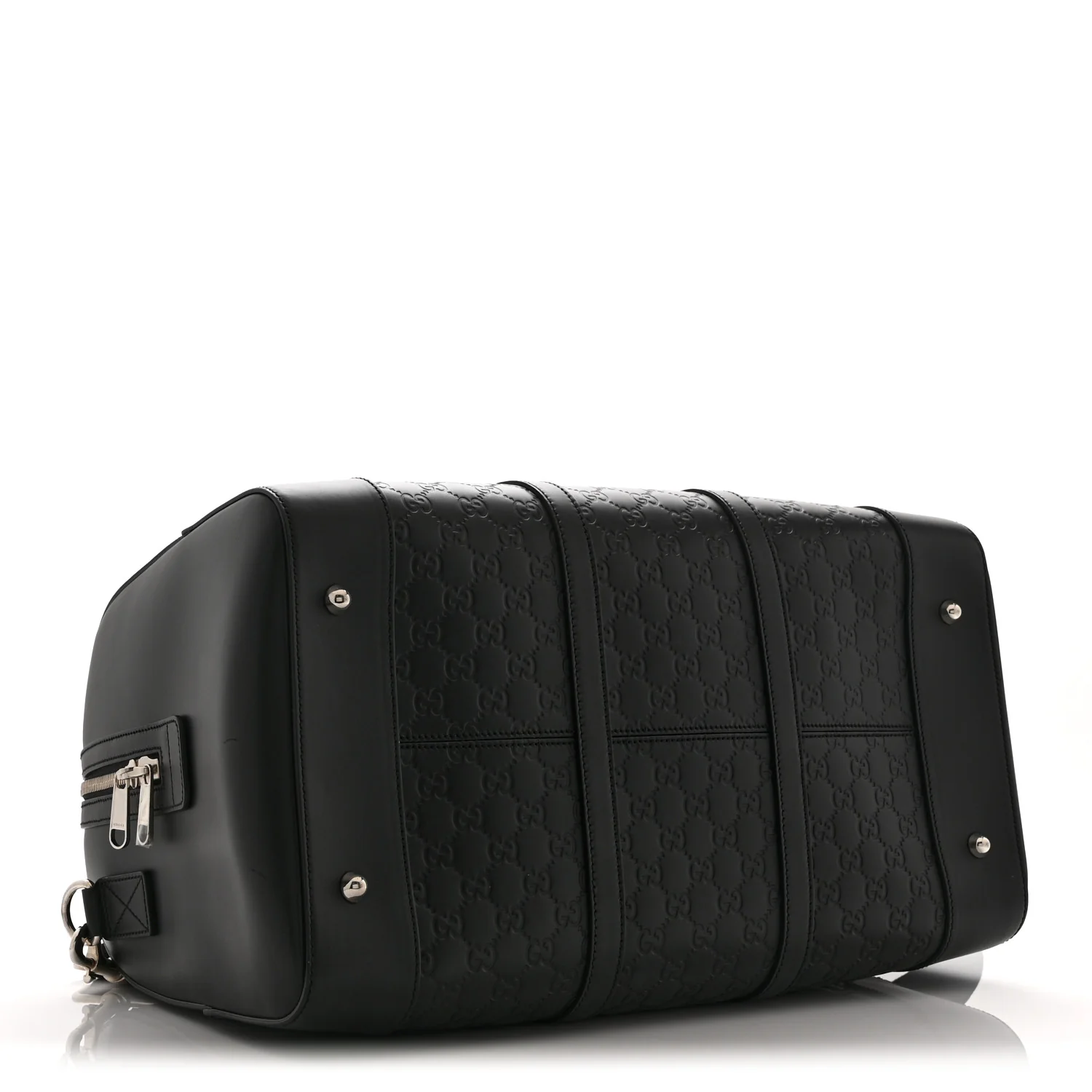 Guccissima Signature Medium Duffle Black - Image 3