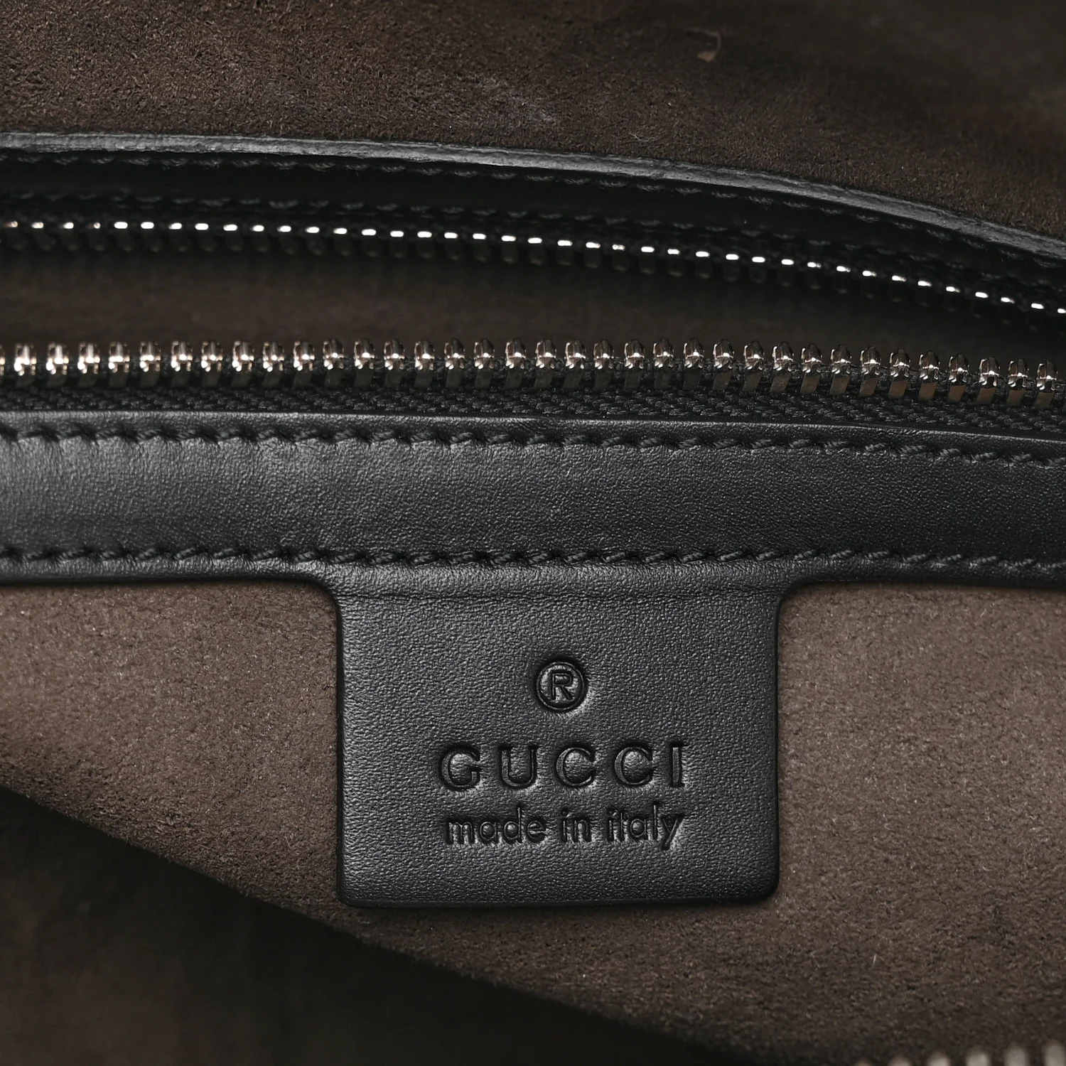 Guccissima Signature Medium Duffle Black - Image 5