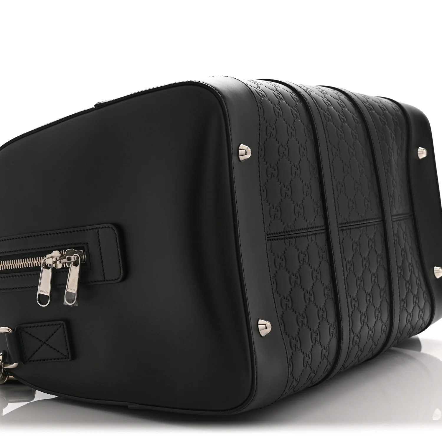 Guccissima Signature Medium Duffle Black - Image 9
