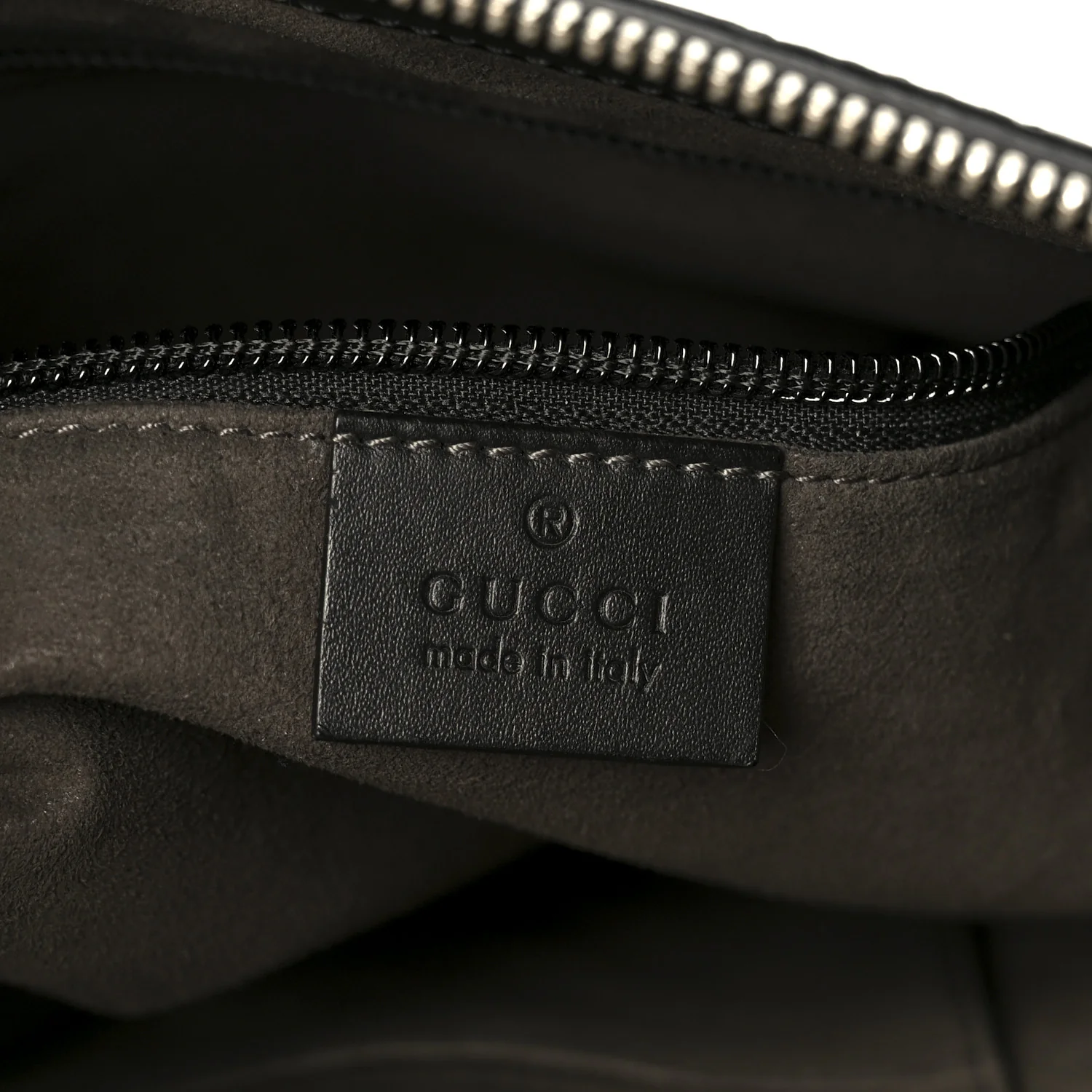 Guccissima Signature Medium Flat Messenger Bag Black - Image 6