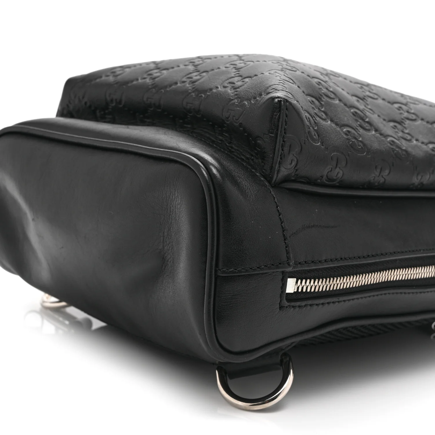 Guccissima Sling Backpack Black - Image 11