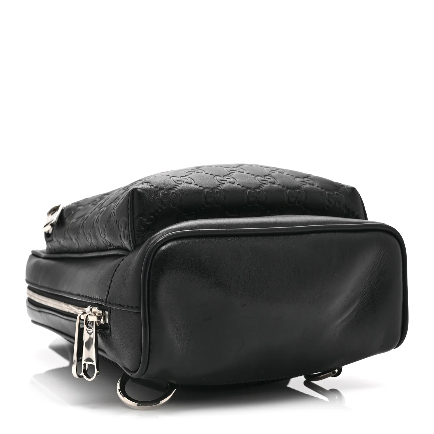 Guccissima Sling Backpack Black - Image 4