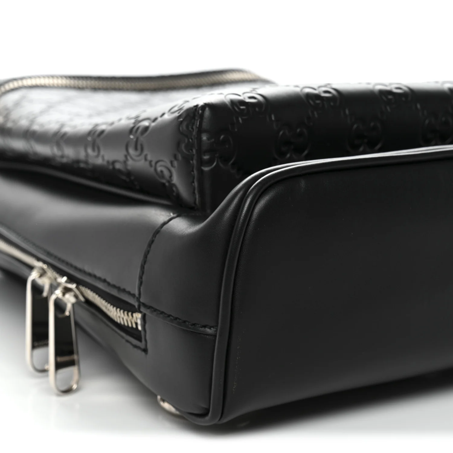 Guccissima Sling Backpack Black - Image 10