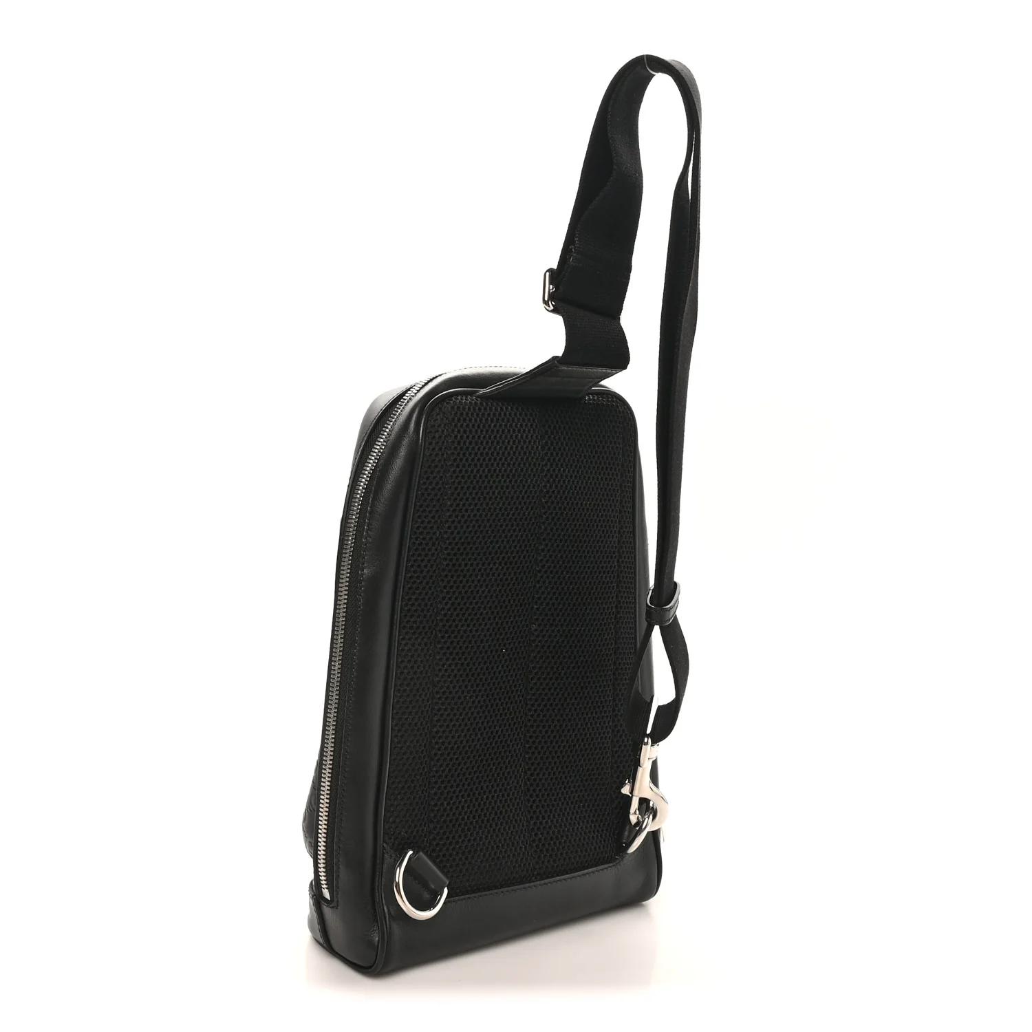 Guccissima Sling Backpack Black - Image 3