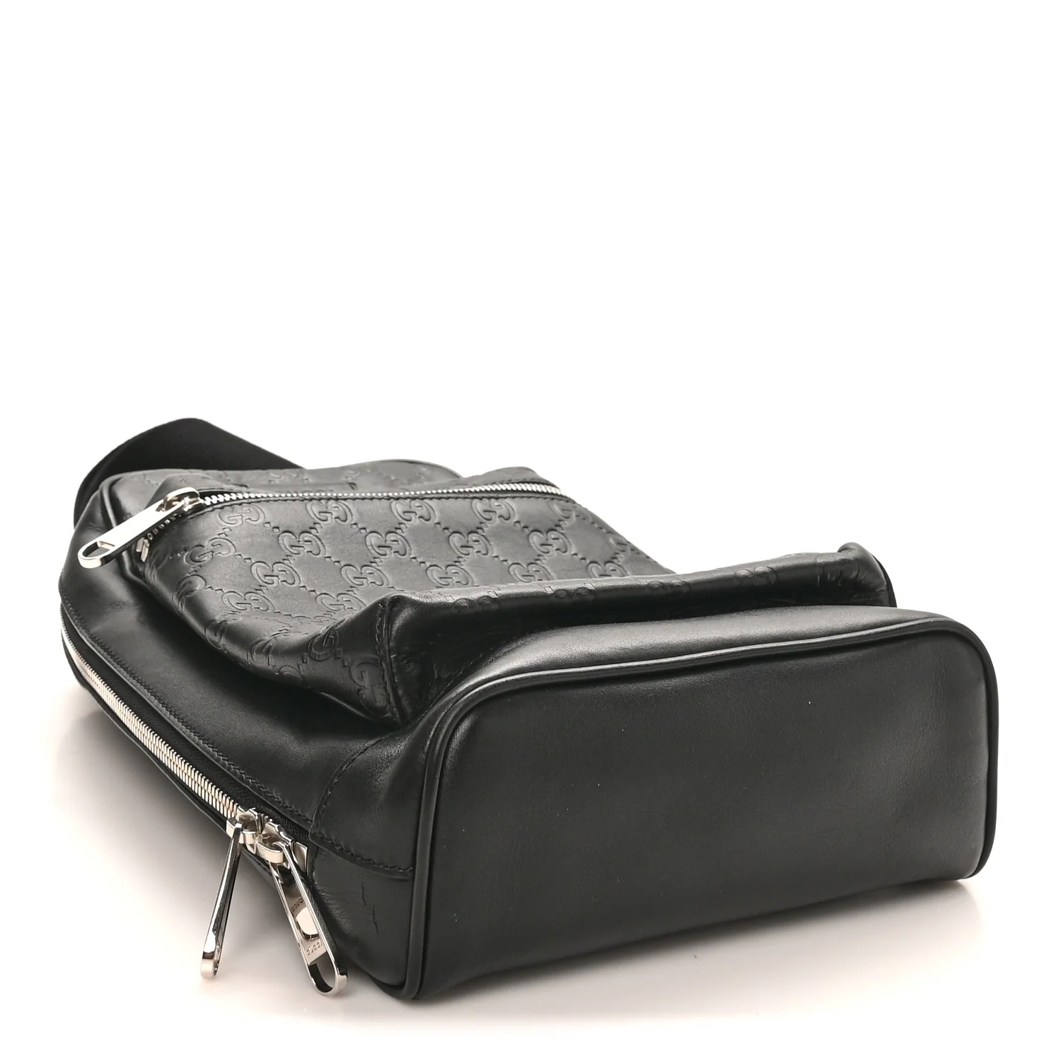 Guccissima Sling Backpack Black - Image 4