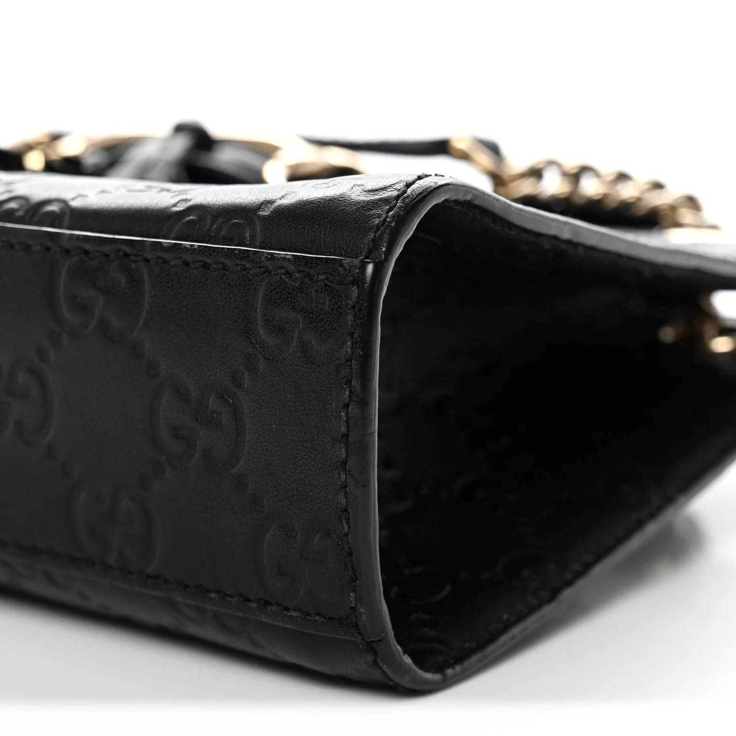 Guccissima Small Emily Shoulder Bag Black - Image 10