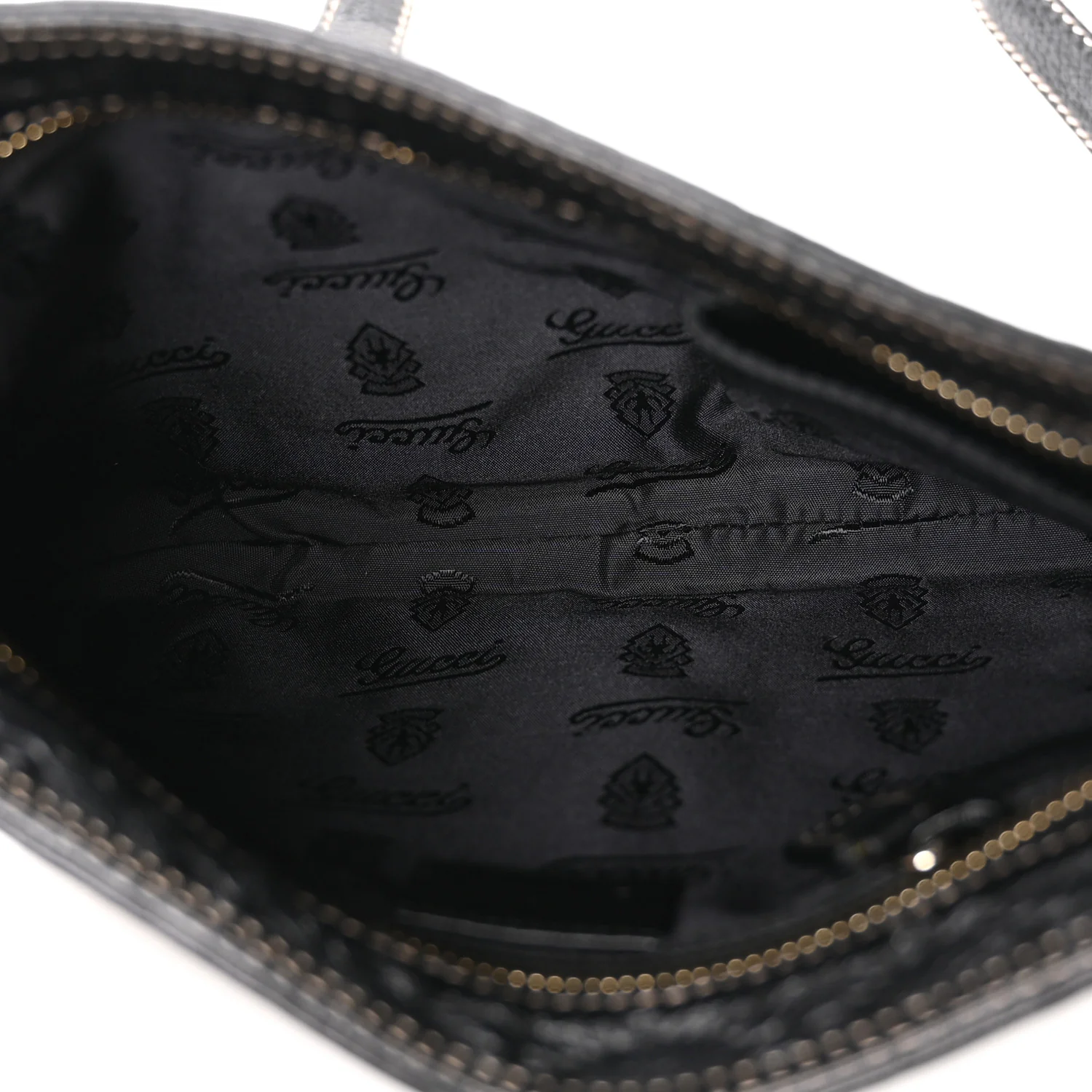 Guccissima Small Flat Messenger Bag Black - Image 5