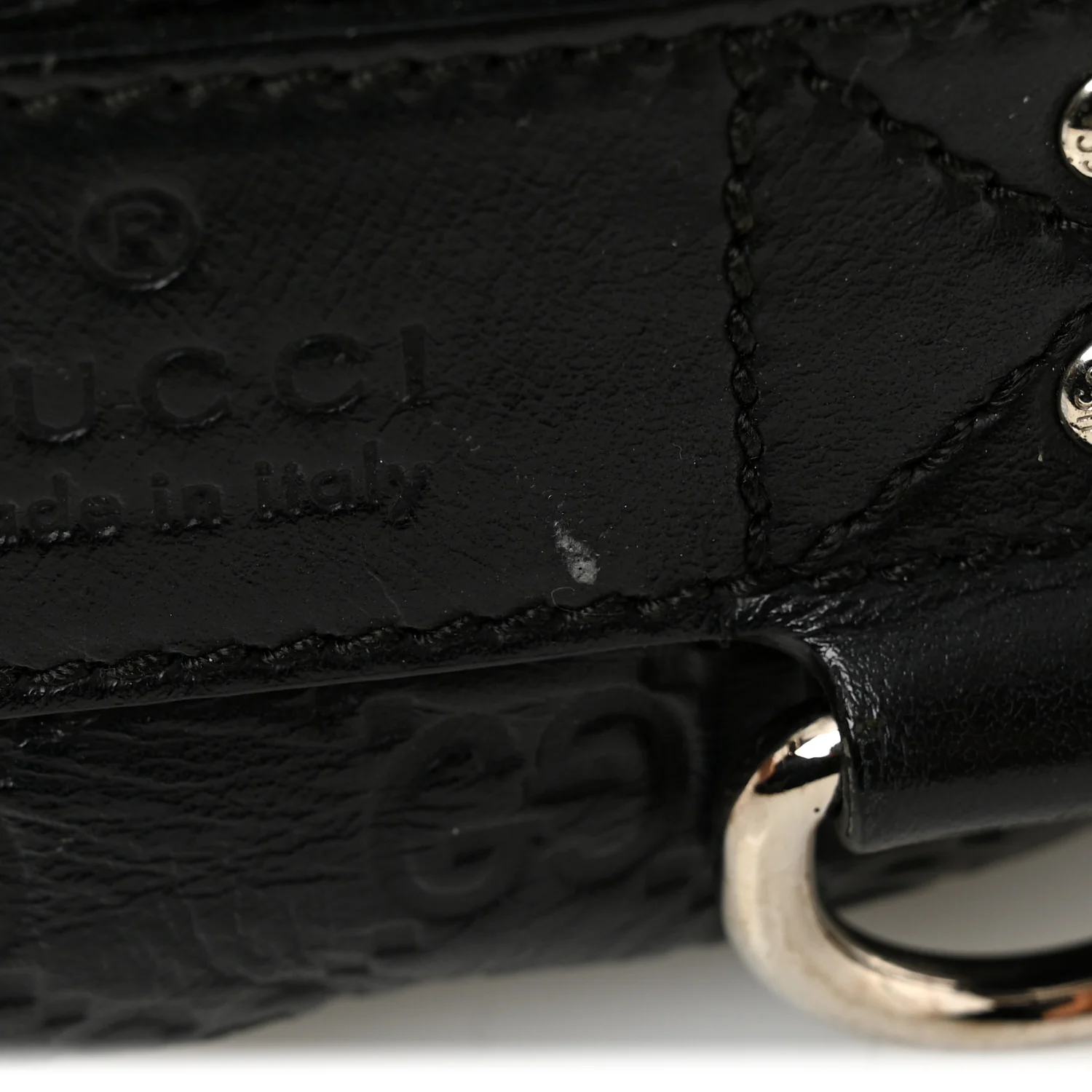Guccissima Web Belt Bag Black - Image 11