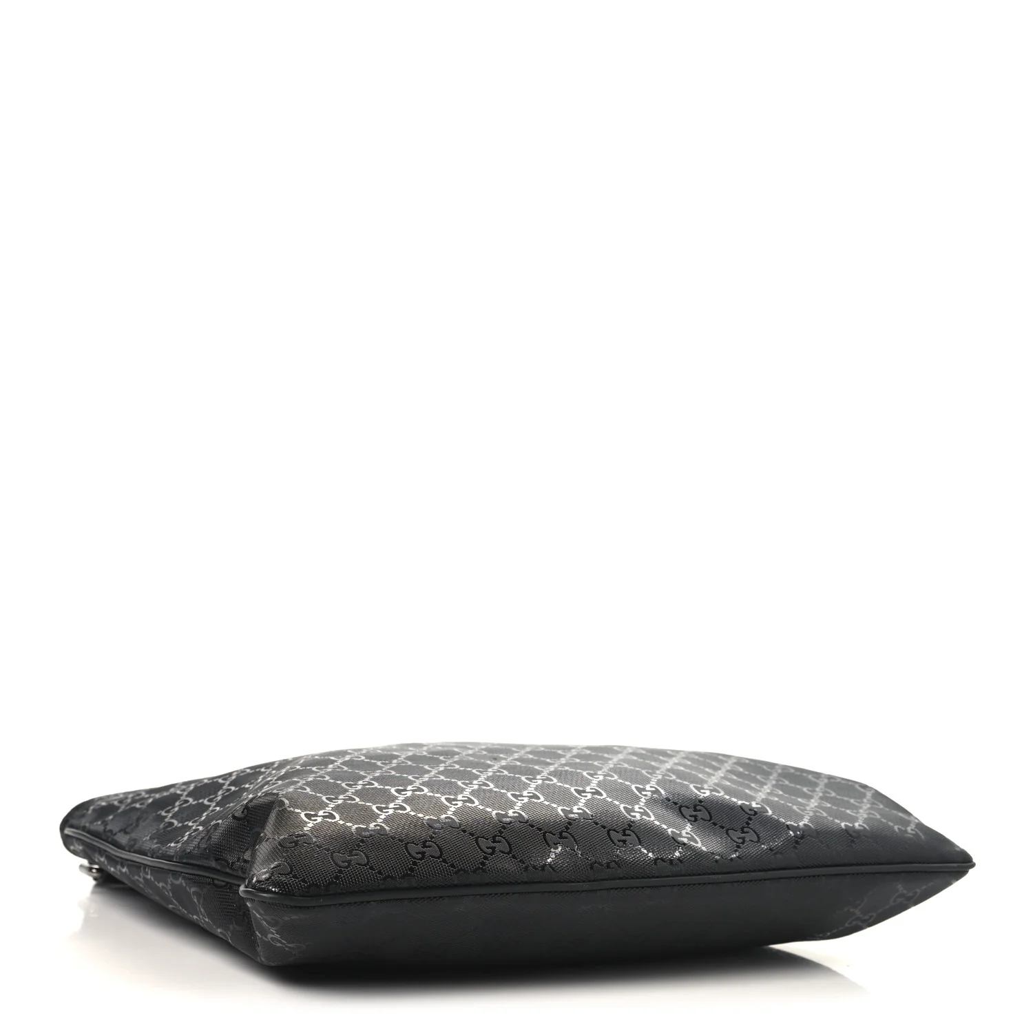 Imprime Monogram Medium Flat Messenger Bag Black - Image 4
