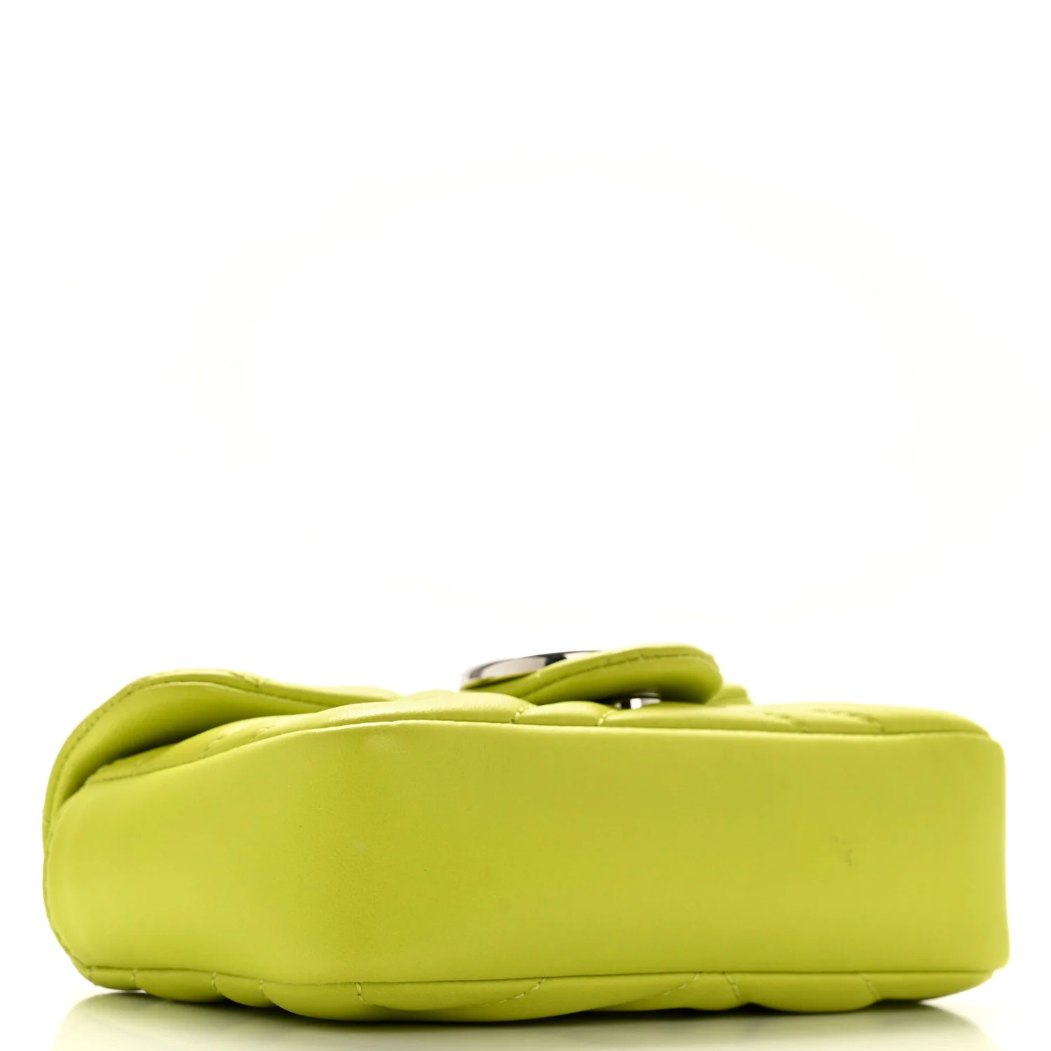 Lambskin Matelasse Mini GG Marmont Shoulder Bag Firefly - Image 4