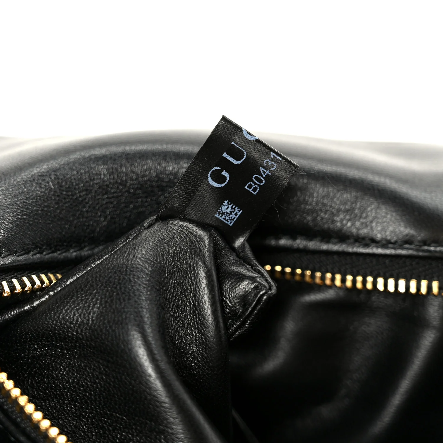 Lambskin Small GG Milano Top Handle Shoulder Bag Black - Image 7
