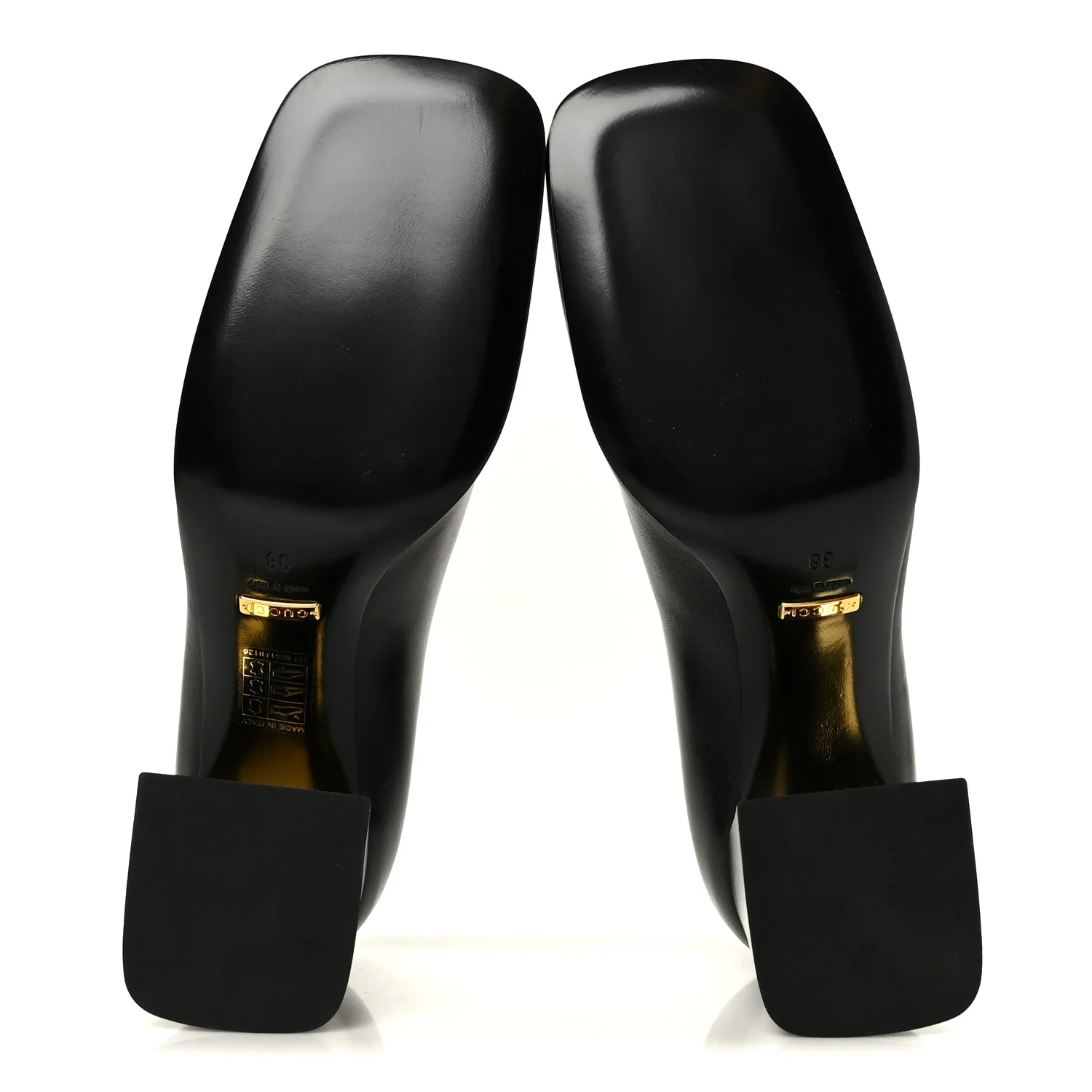 Malaga Kid Horsebit 75mm Pumps 38 Black - Image 6