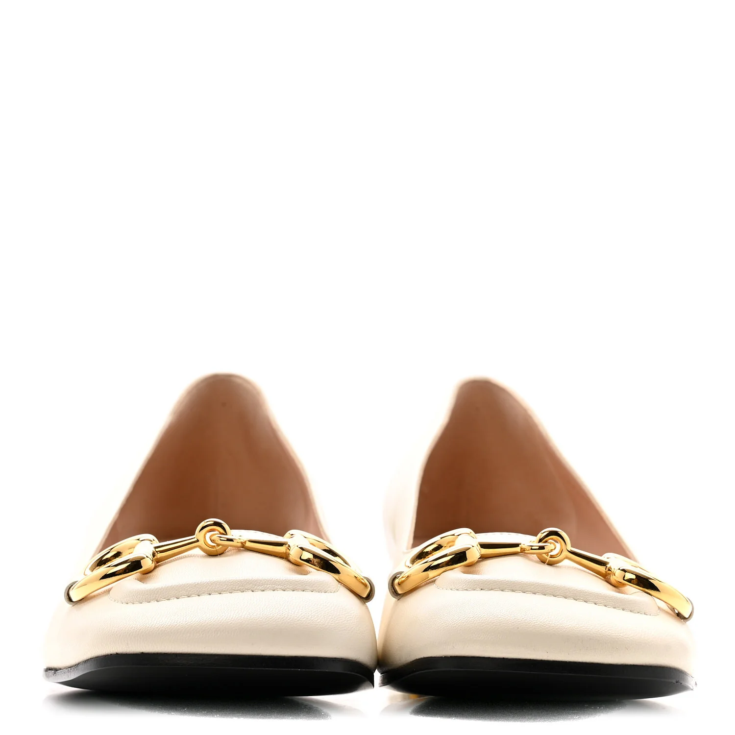 Malaga Kid Horsebit Ballet 25mm Flats 39.5 Mystic White - Image 3