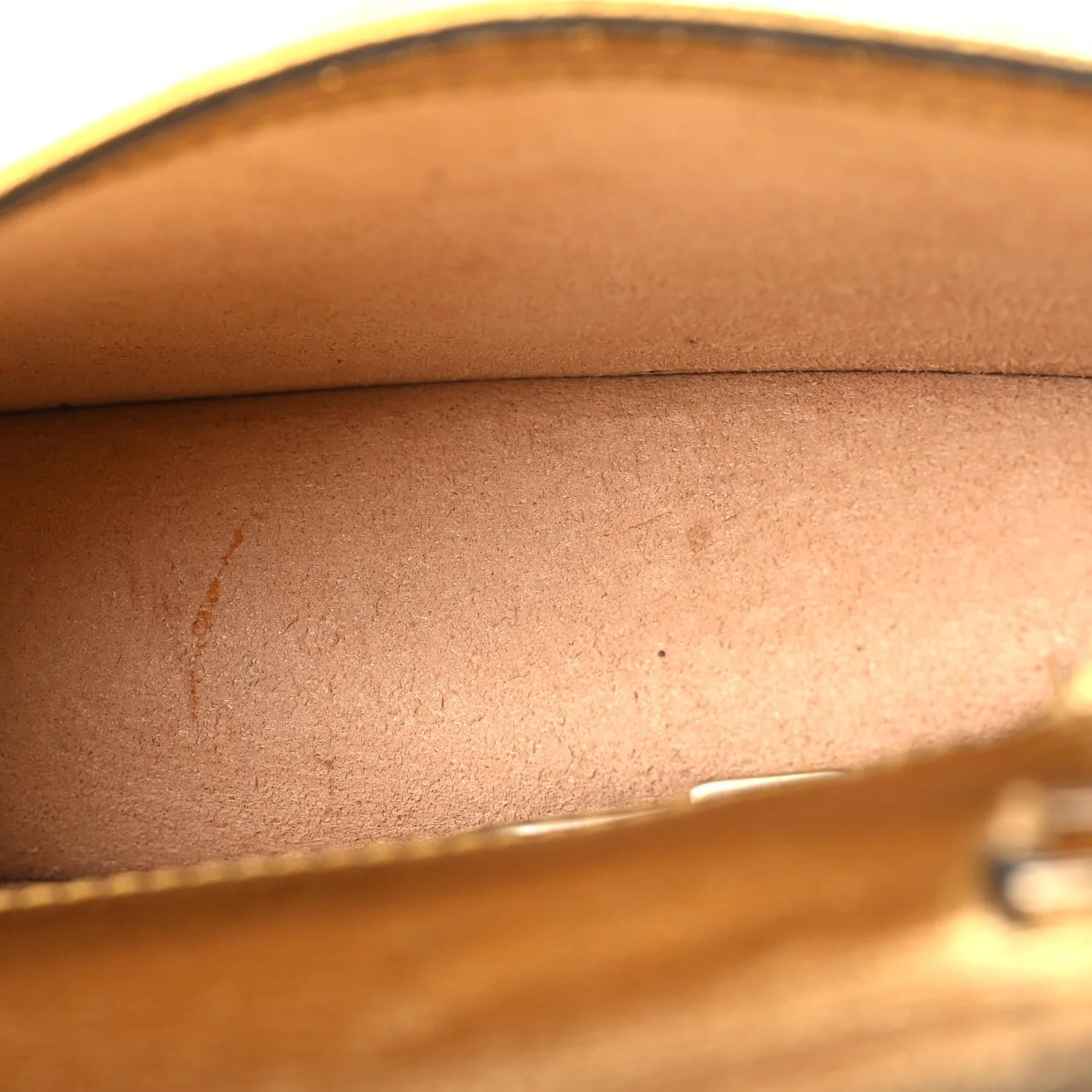 Metallic Calfskin Super Mini Dionysus Shoulder Bag Gold - Image 5