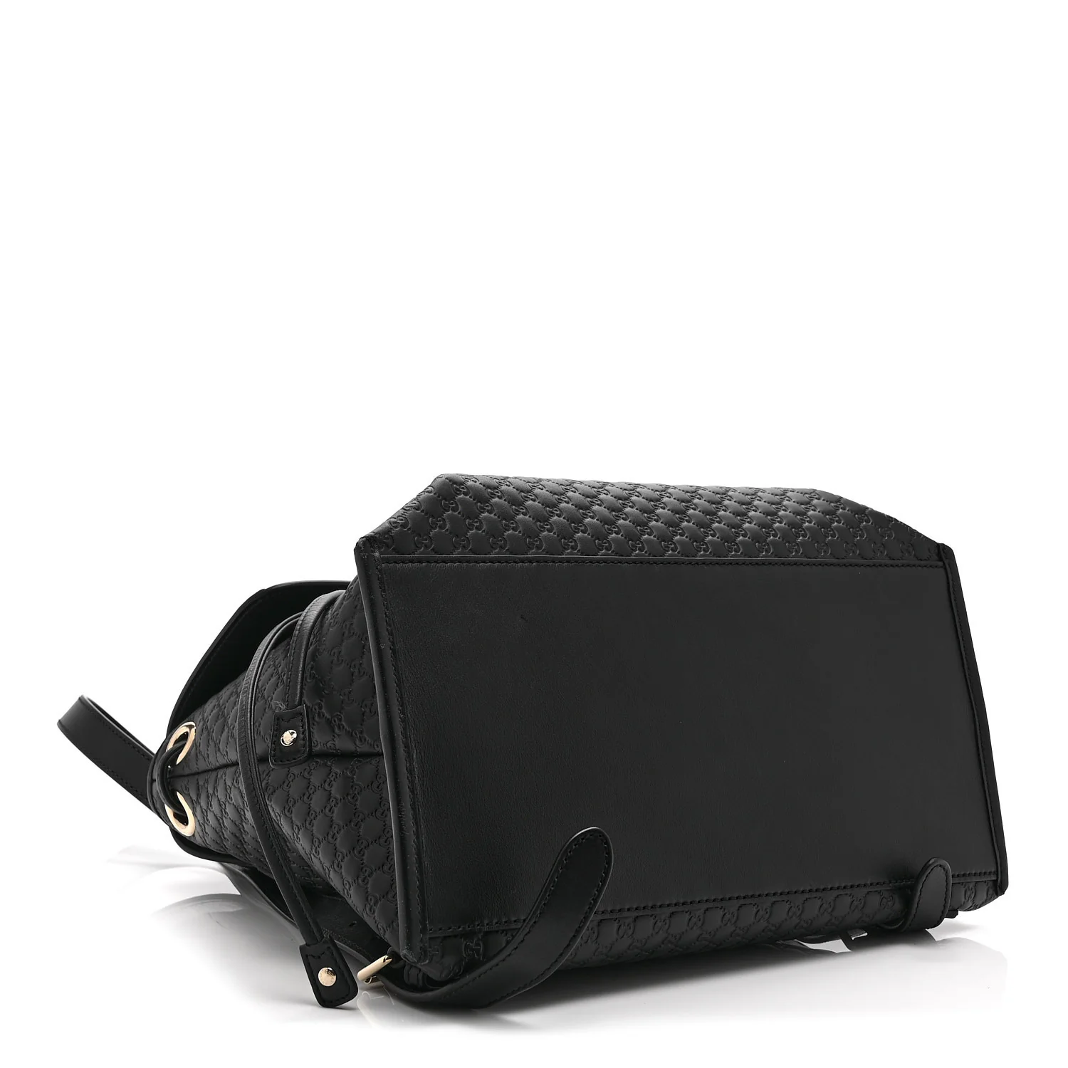 Microguccissima Drawstring Backpack Black - Image 4