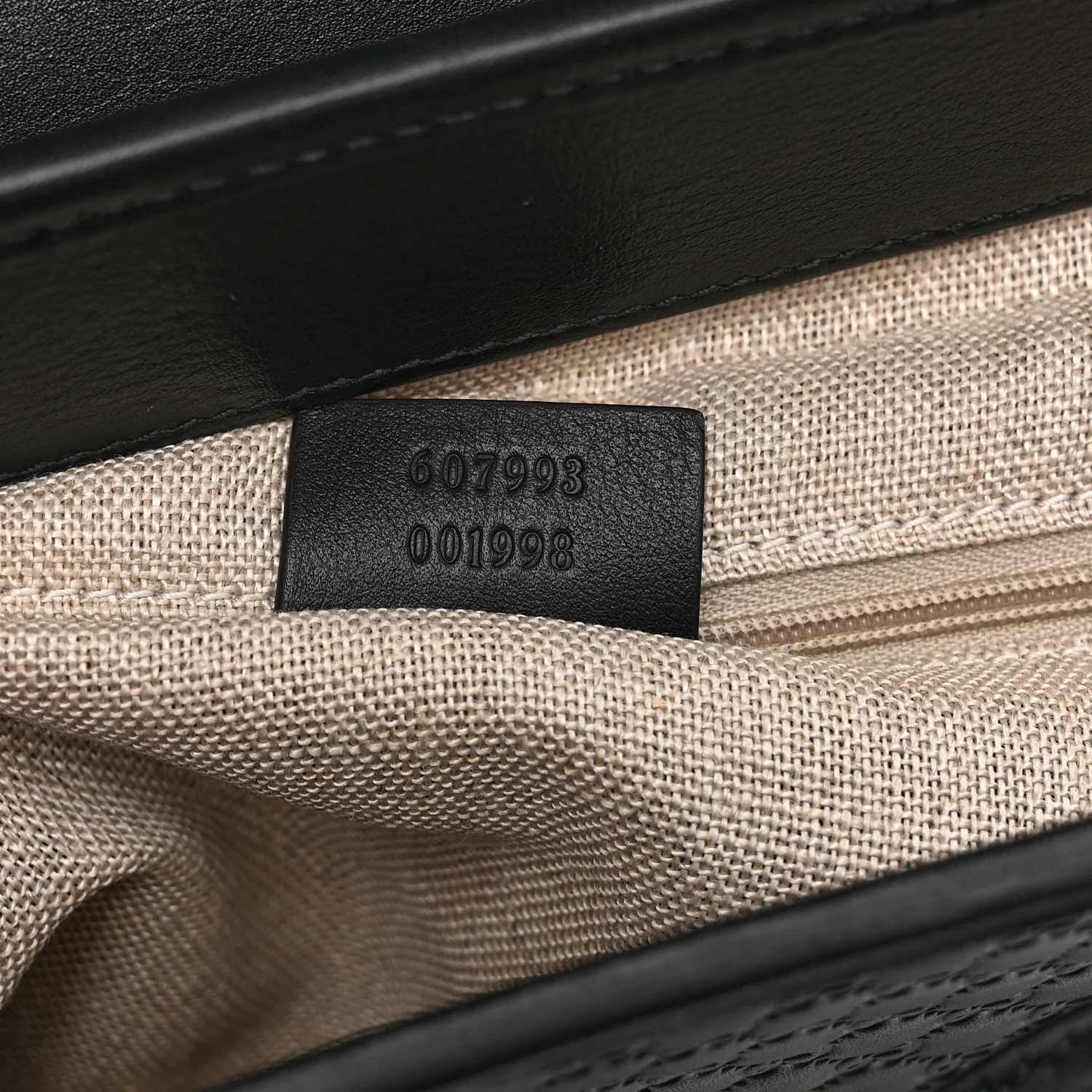 Microguccissima Drawstring Backpack Black - Image 7