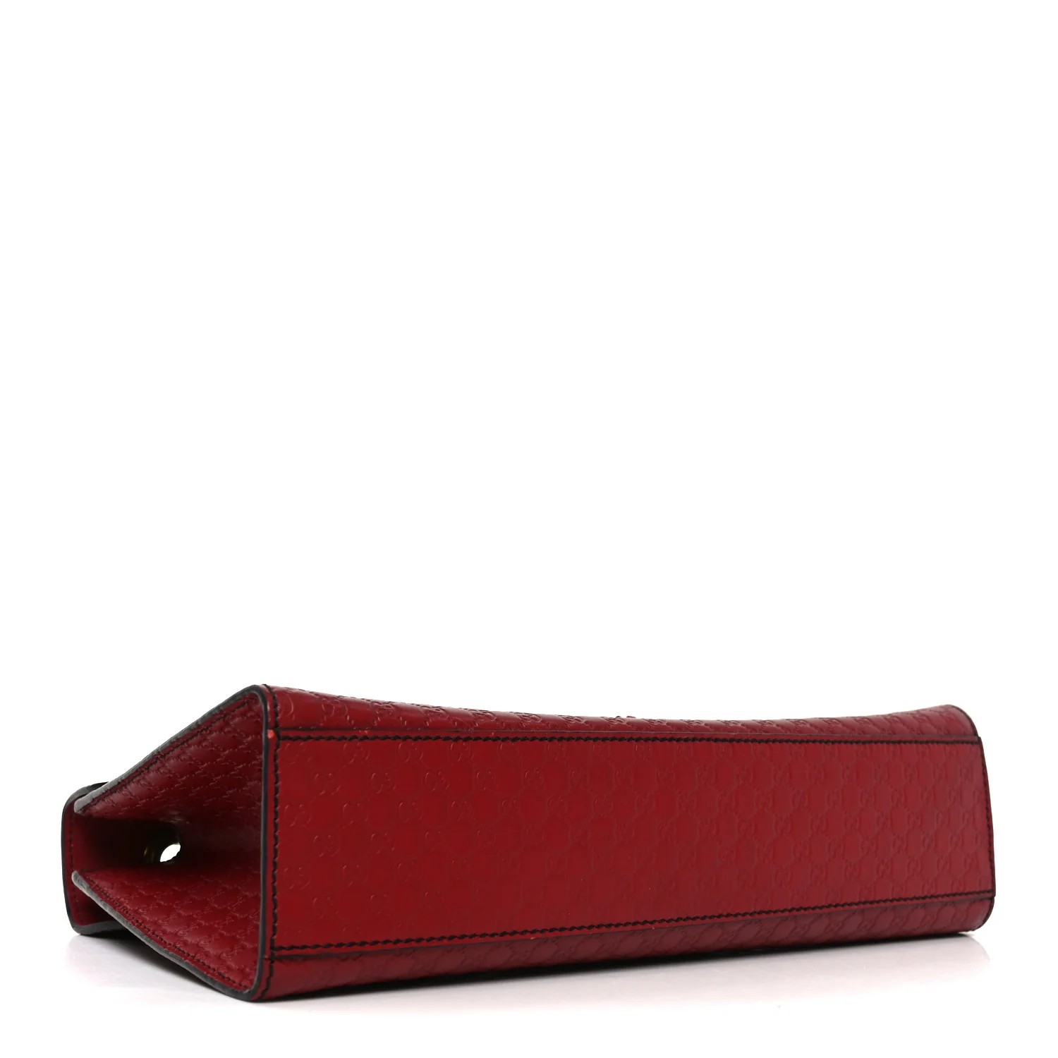 Microguccissima Medium Emily Chain Shoulder Bag Red - Image 4