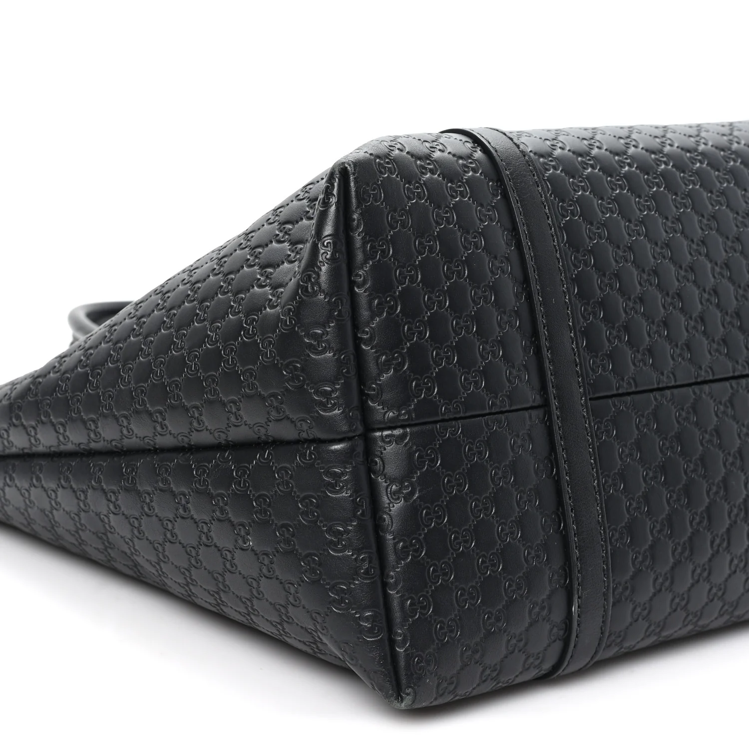 Microguccissima Medium Joy Tote Black - Image 9