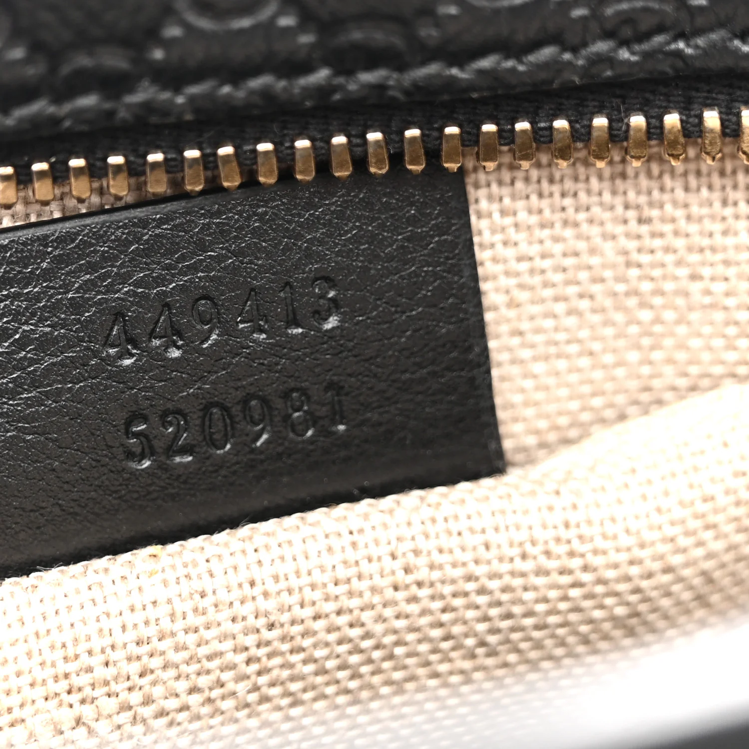 Microguccissima Mini Bree Messenger Bag Black - Image 7