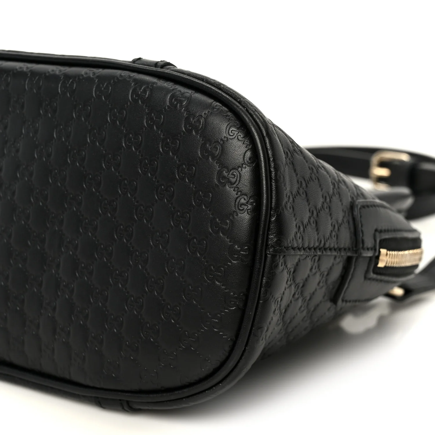 Microguccissima Mini Dome Bag Black - Image 10